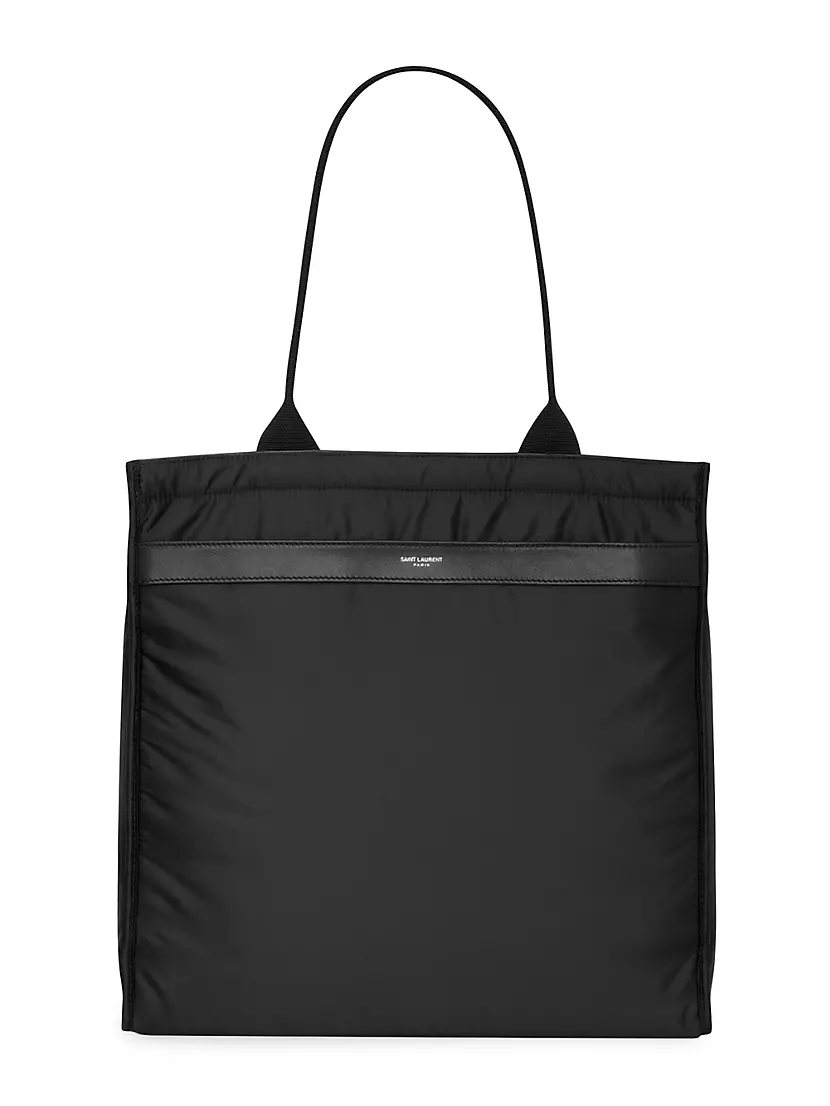 Saint Laurent Shopper Tote bag street style outfit - FROM LUXE