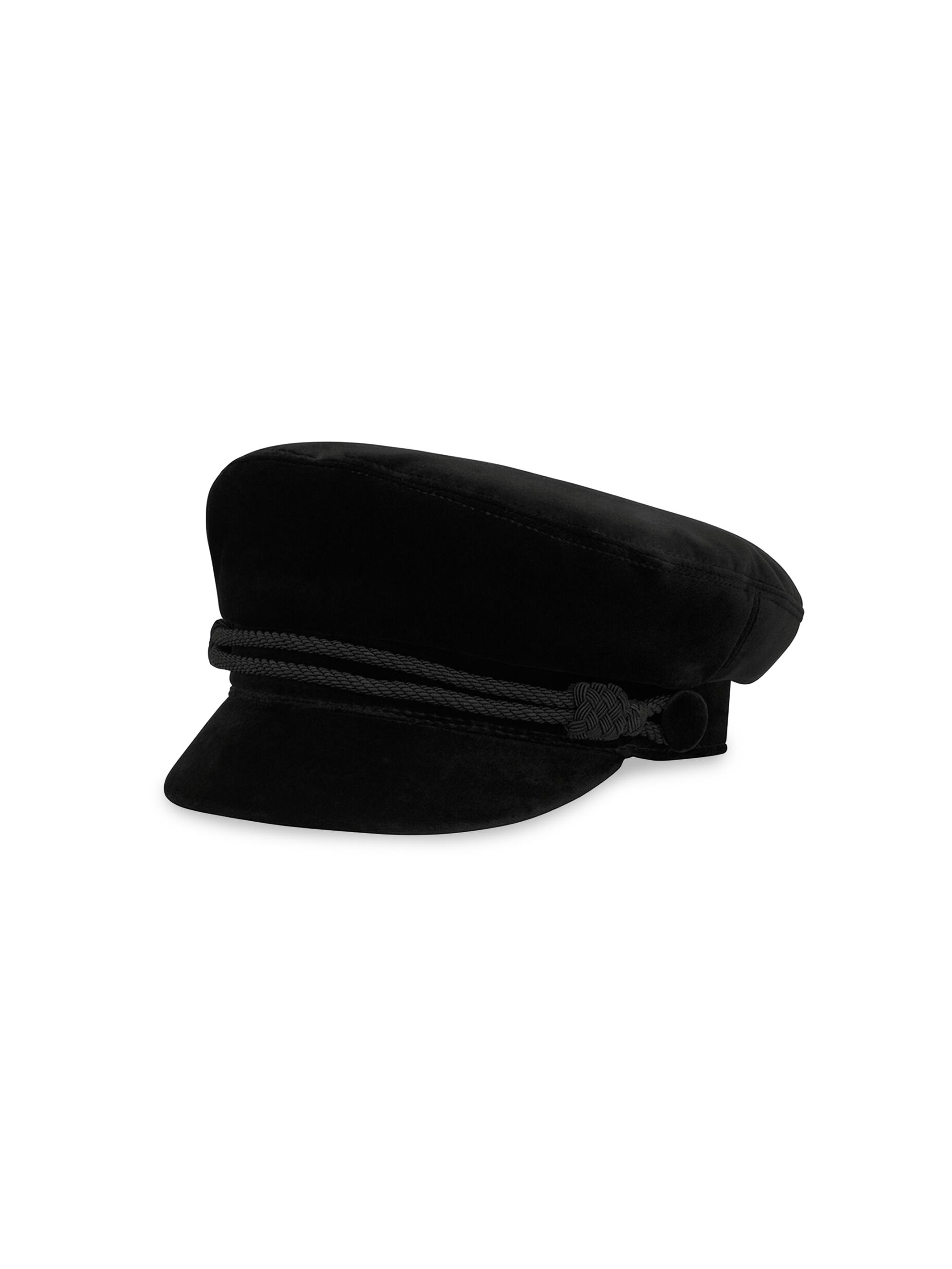 Saint Laurent Sailor Cap in Velvet | Saks Fifth Avenue
