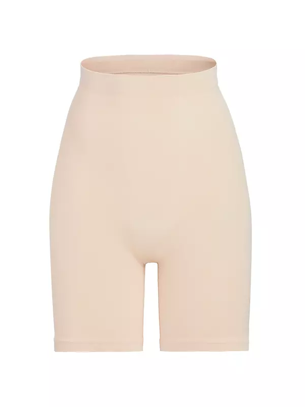Shop SKIMS Seamless Sculpt High-Waisted Above-The-Knee Shorts