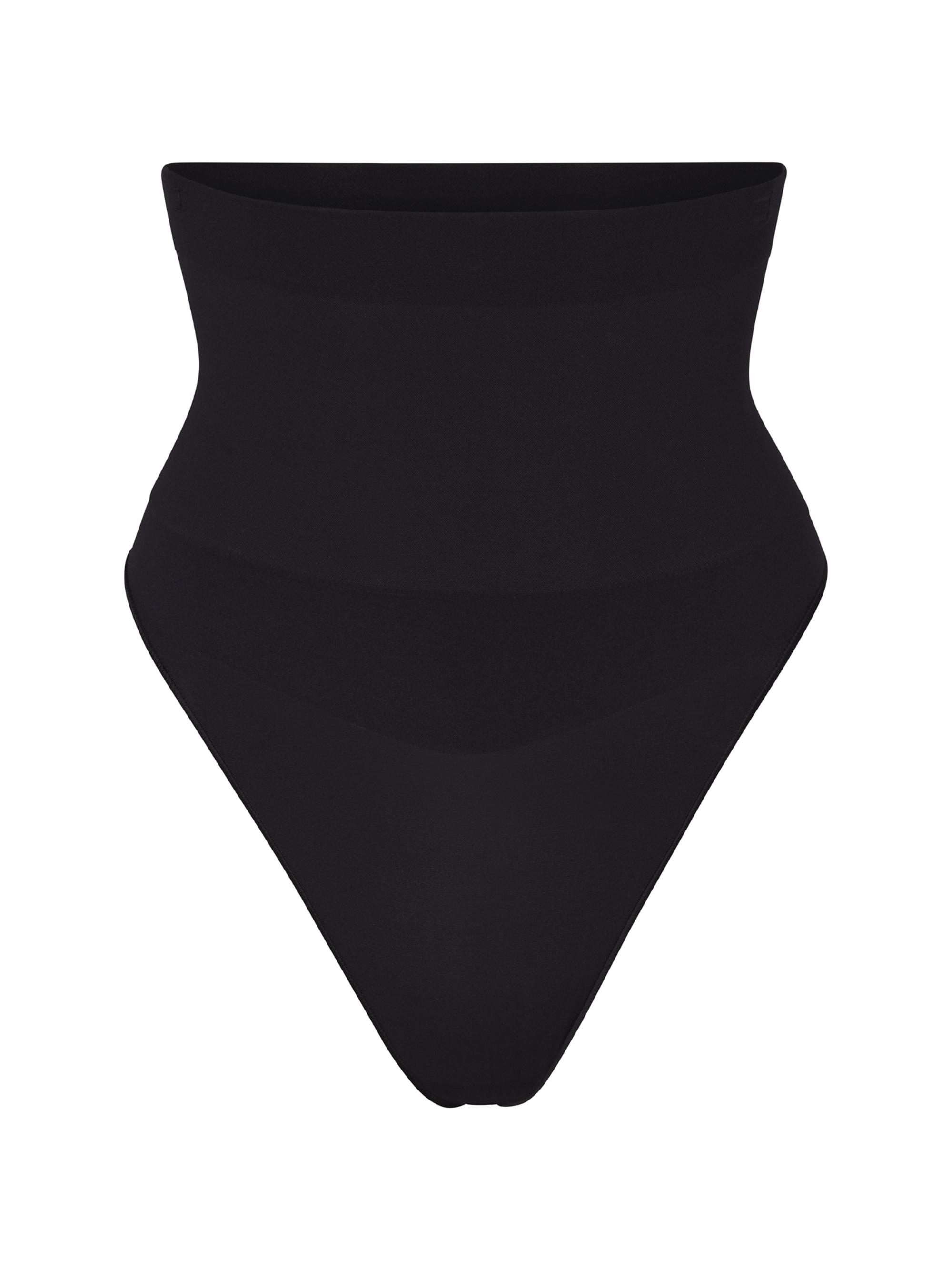 SKIMS Women's Core Control Thong - Onyx