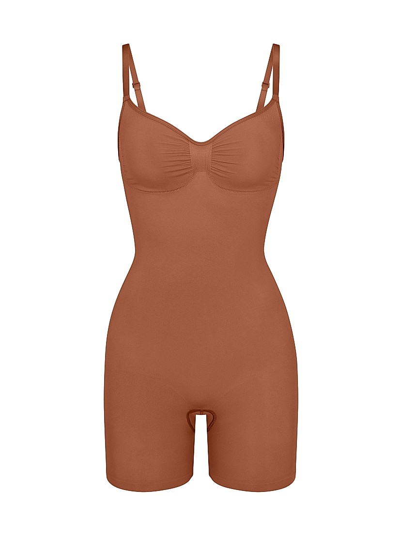 Shop SKIMS Seamless Sculpt Mid Thigh Bodysuit | Saks Fifth Shop SKIMS Seamless Sculpt Mid Thigh Bodysuit | Saks Fifth