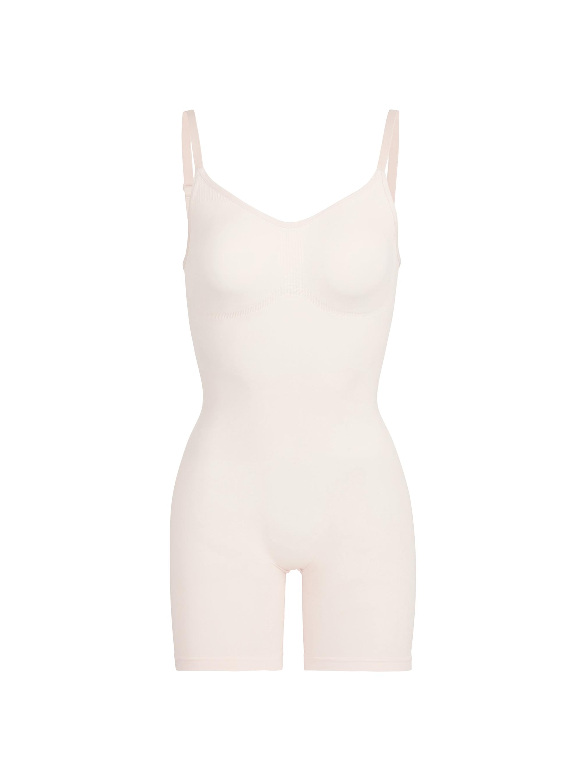 SKIMS Women's Seamless Sculpt Mid Thigh Bodysuit - Sand