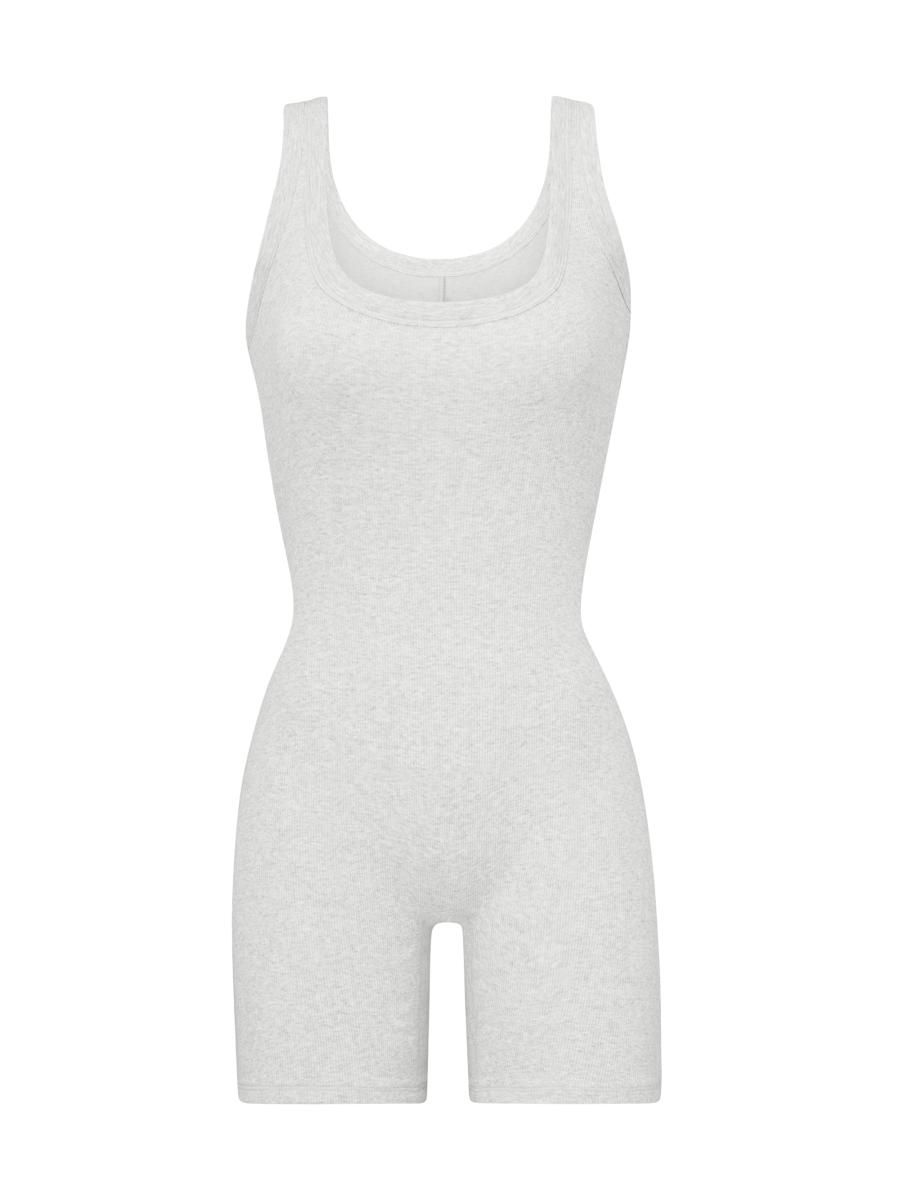 SKIMS Cotton Rib Onesie Bodysuit | Saks Fifth Avenue