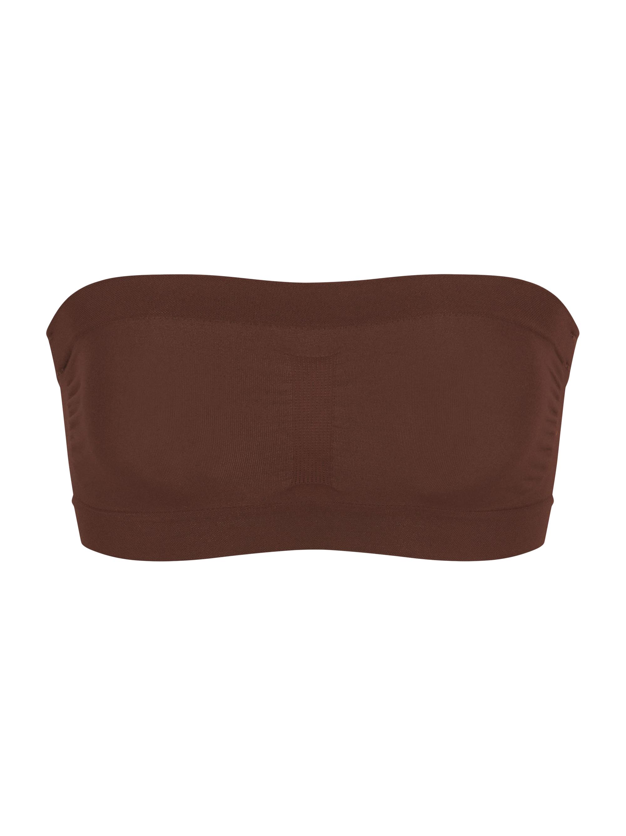 SKIMS Women's Seamless Sculpt Bandeau - Onyx