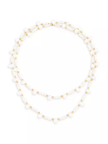 20 Multi Color Freshwater Pearl necklace w/ 14K Clasp – Kimberly's Diamond  Corner