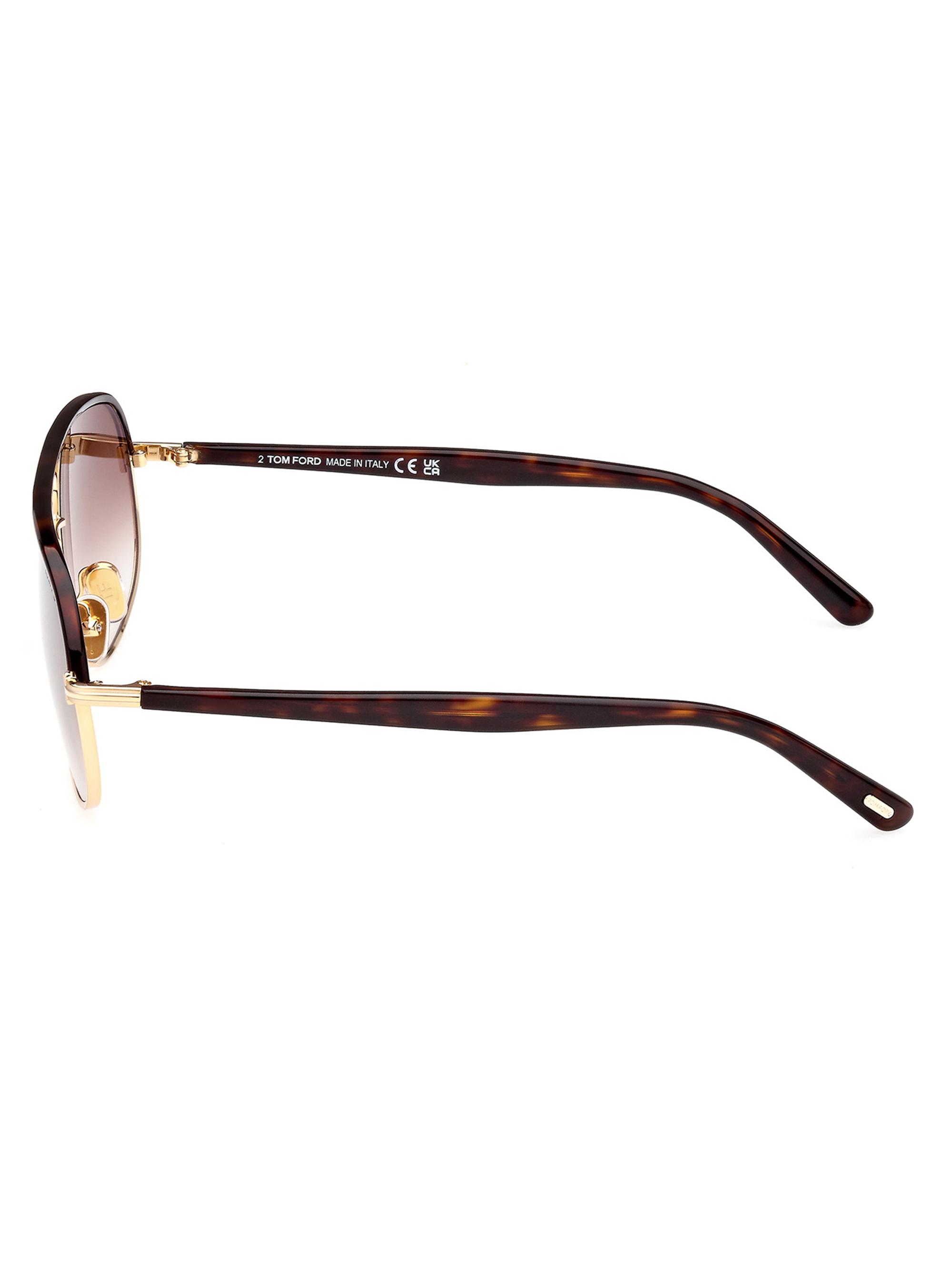TOM FORD Maxwell 59MM Pilot Sunglasses | Saks Fifth Avenue