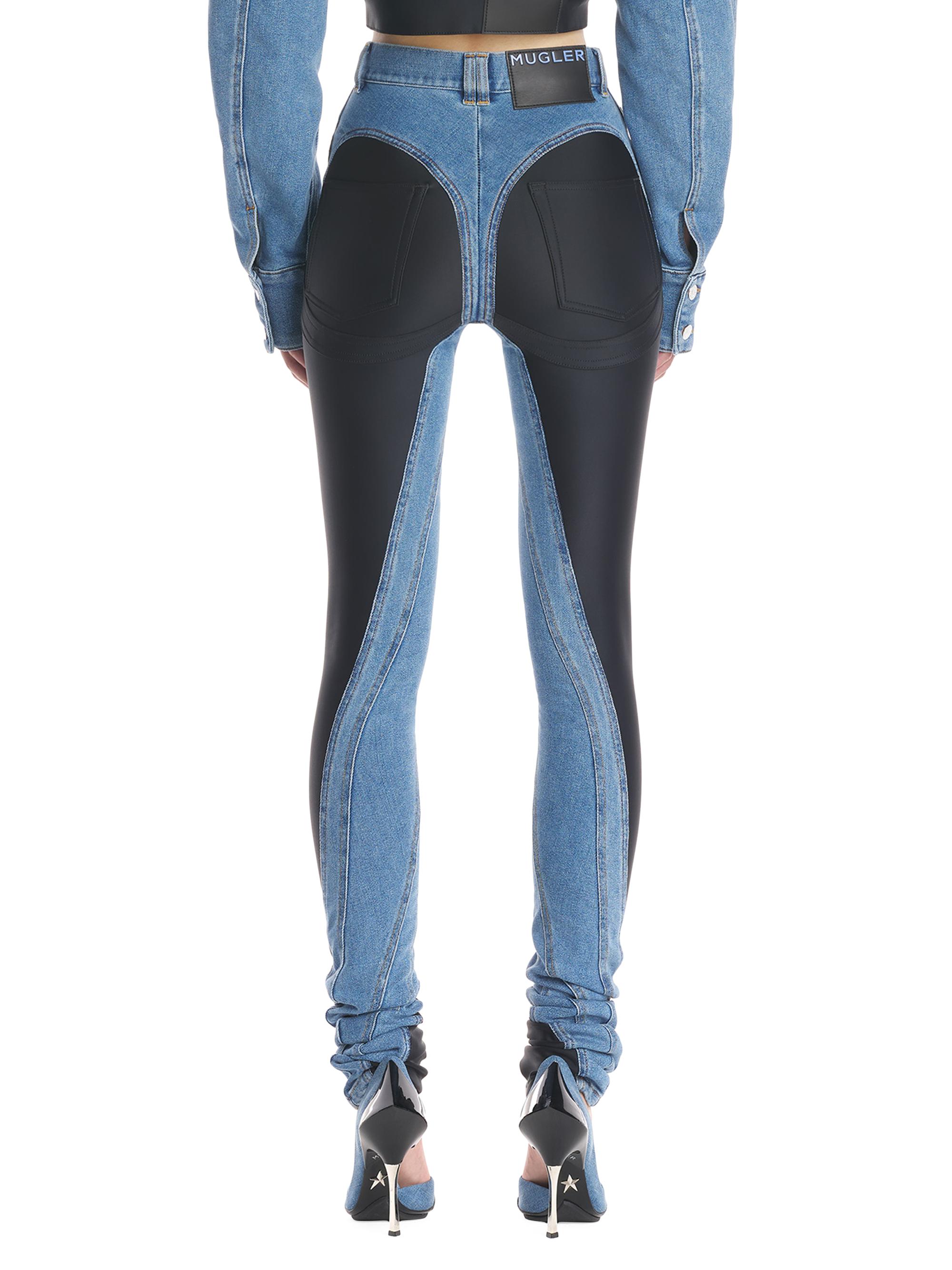  MUGLER スキニーデニム 34 0400018556053_MEDIUMBLUE_A2?