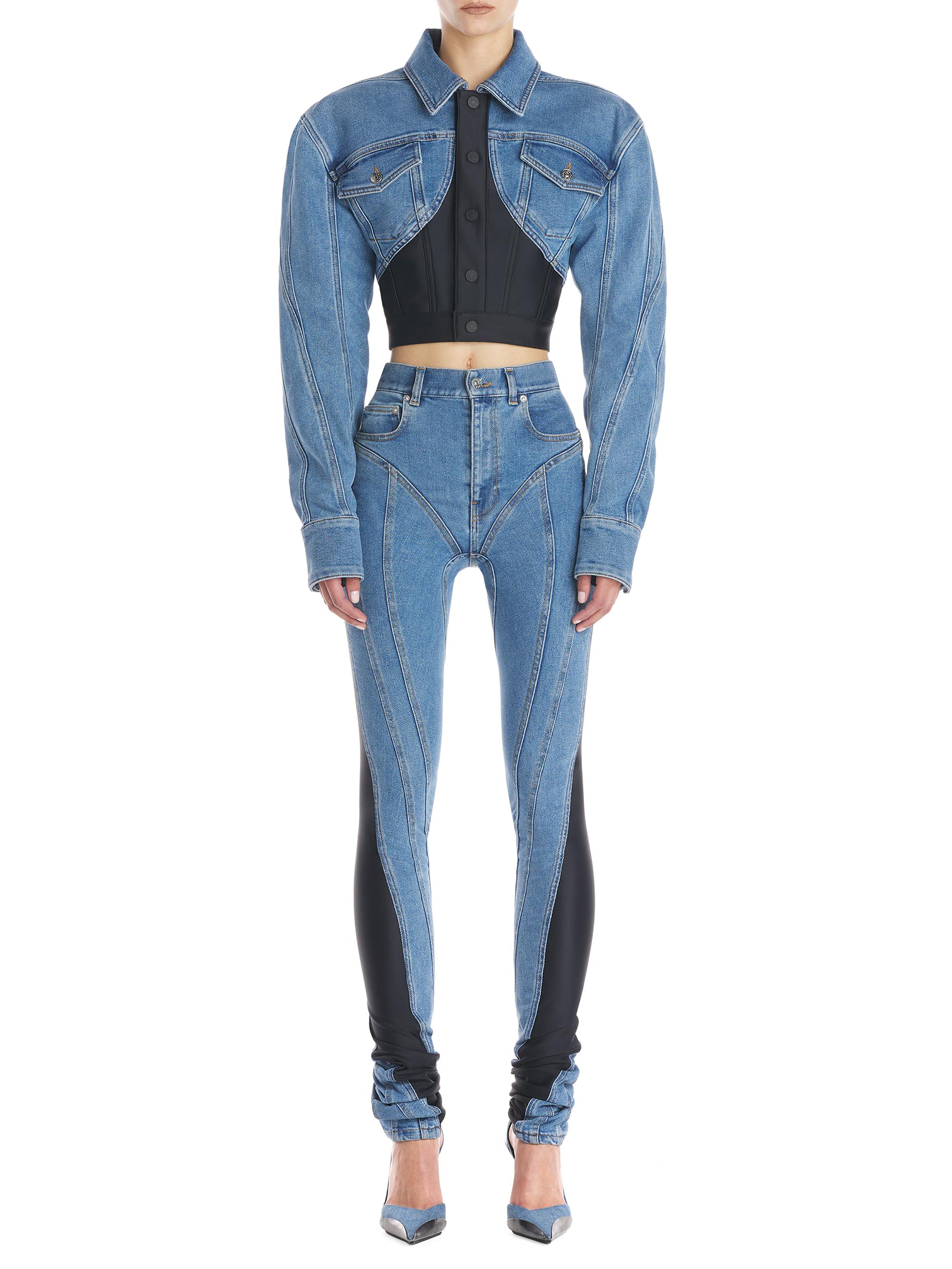  MUGLER スキニーデニム 34 0400018556053_MEDIUMBLUE_A2?