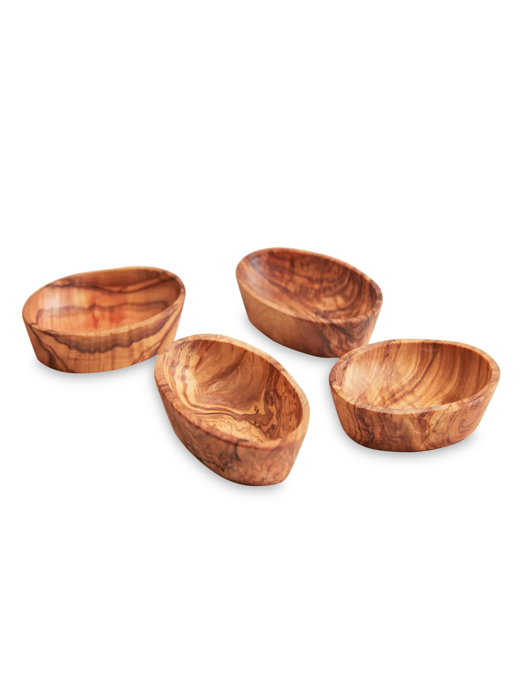 Verve Culture Italian Olivewood Aperitivo Bowls - Set of 4