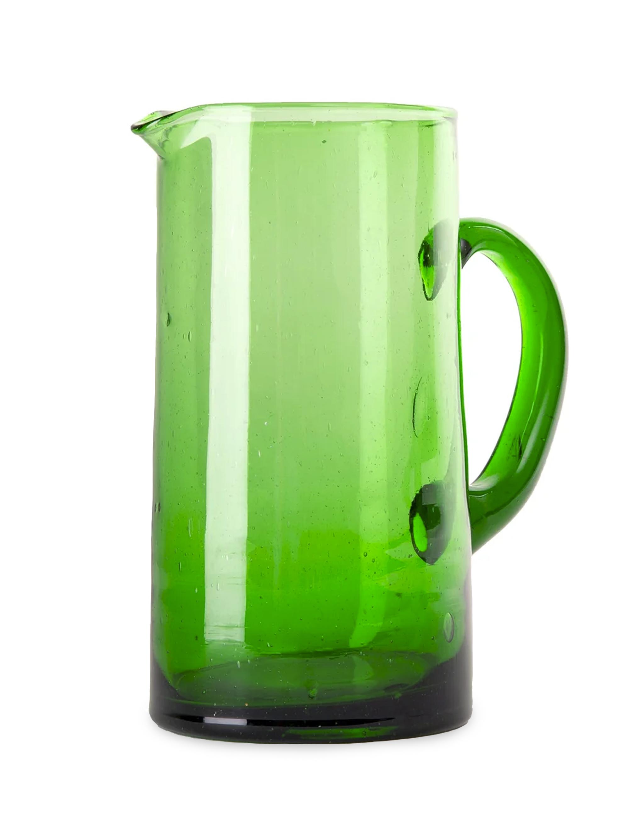 Verve Culture Moroccan Cone Jug - Green