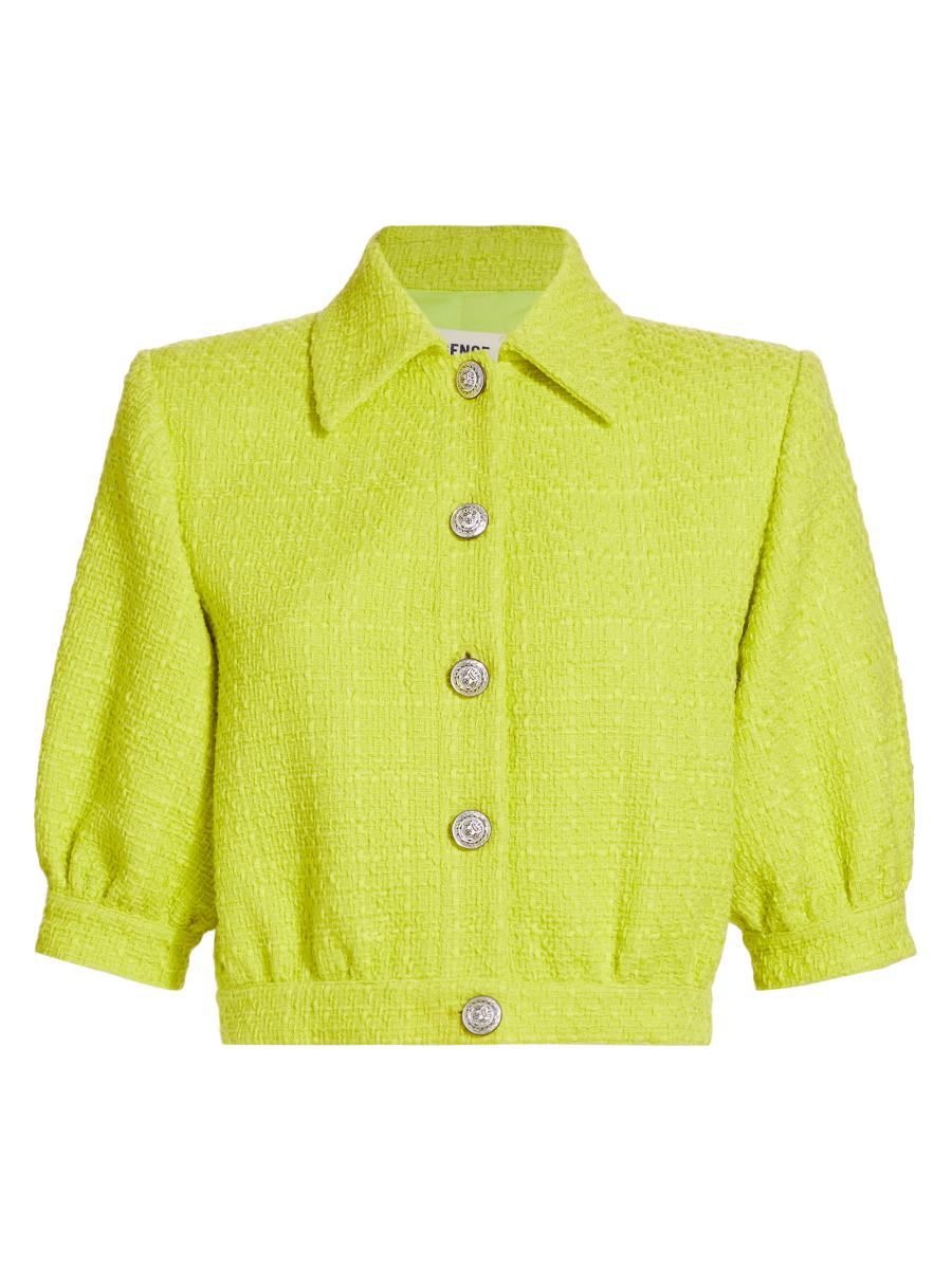 L'AGENCE Cove Cropped Jacket Saks Fifth Avenue