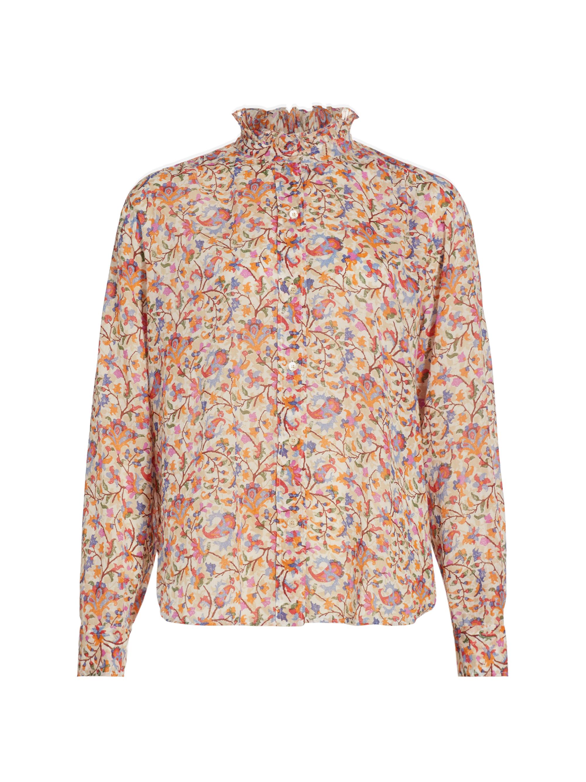 Isabel Marant Étoile Gamble Printed Cotton Voile Blouse | Saks