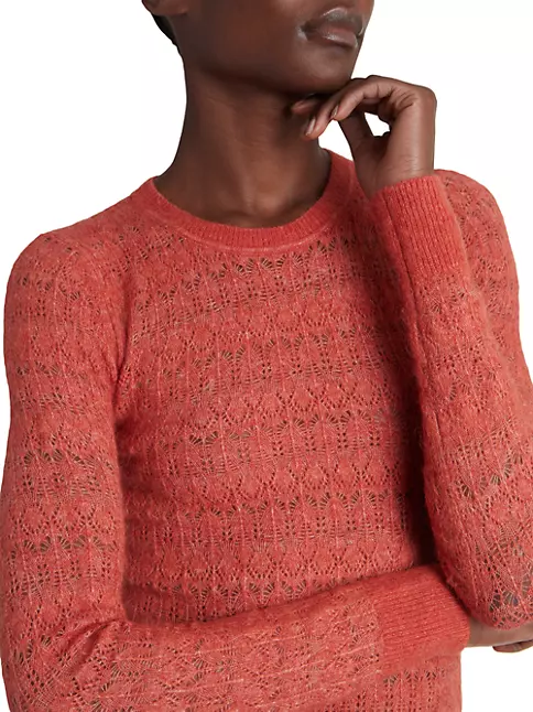 Burberry, Sweaters, New With Tag Burberry Crew Knit Jumper In Bright Red