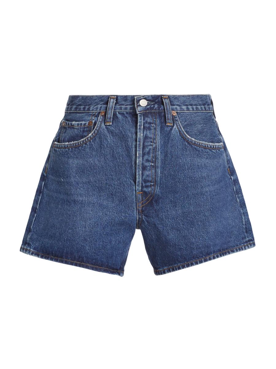 Agolde Parker High-Rise Denim Shorts | Saks Fifth Avenue