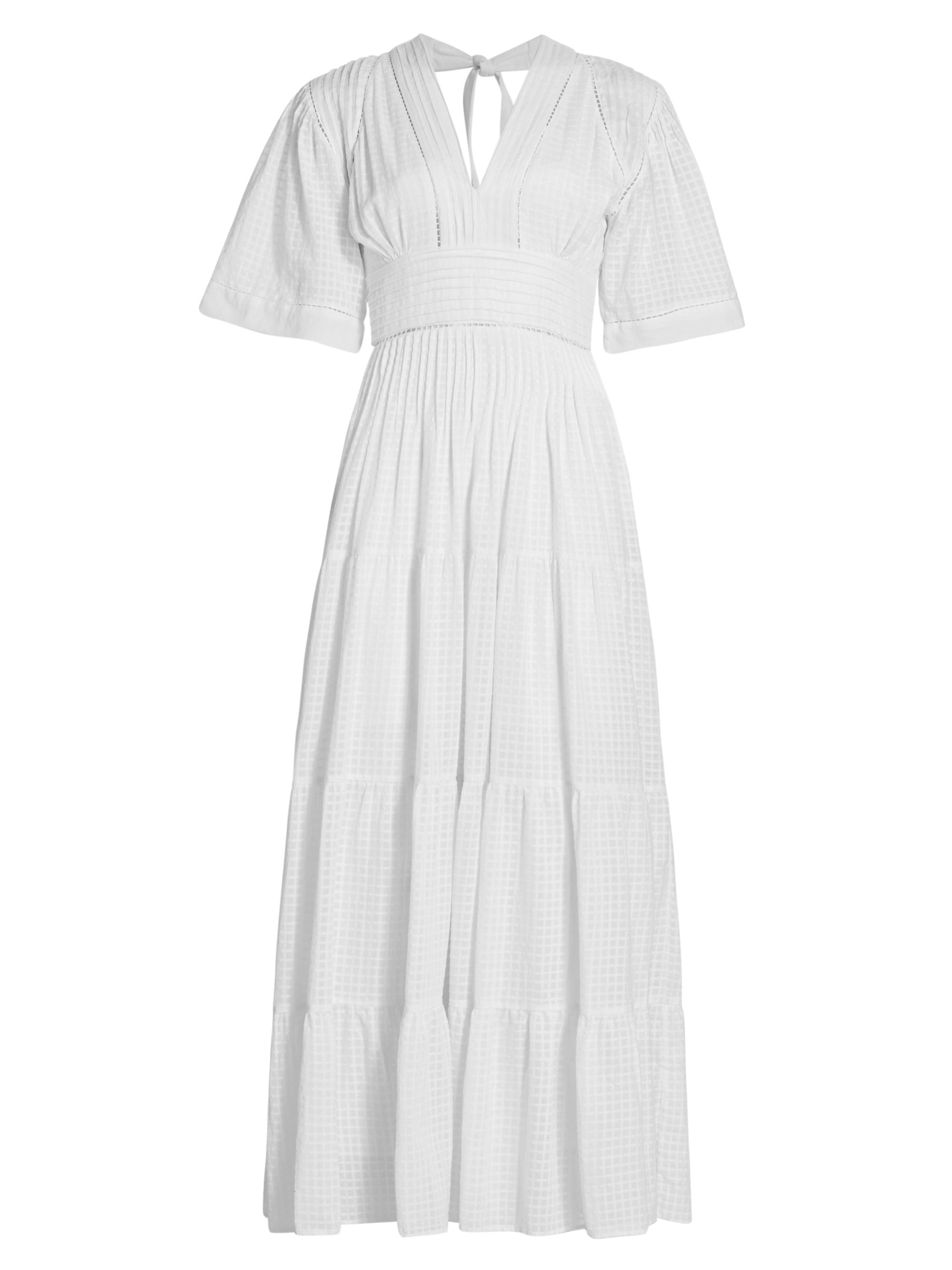 Magali Pascal Women's Naru Cotton Voile Maxi Dress - Off White