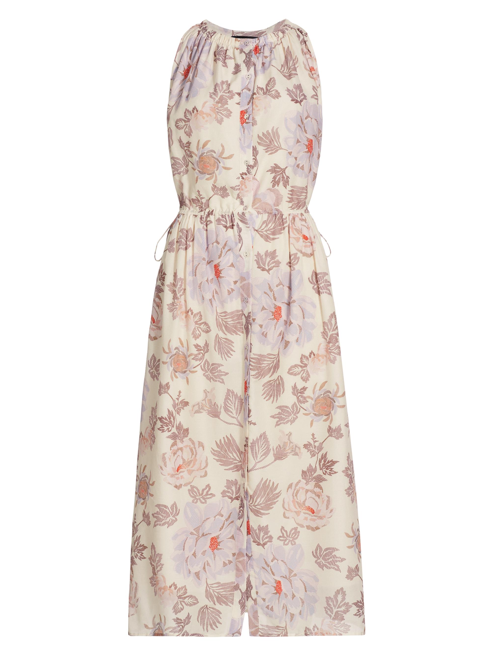 Magali Pascal Women's Mariana Floral Cotton-Blend Midi-Dress - Jasmine Light