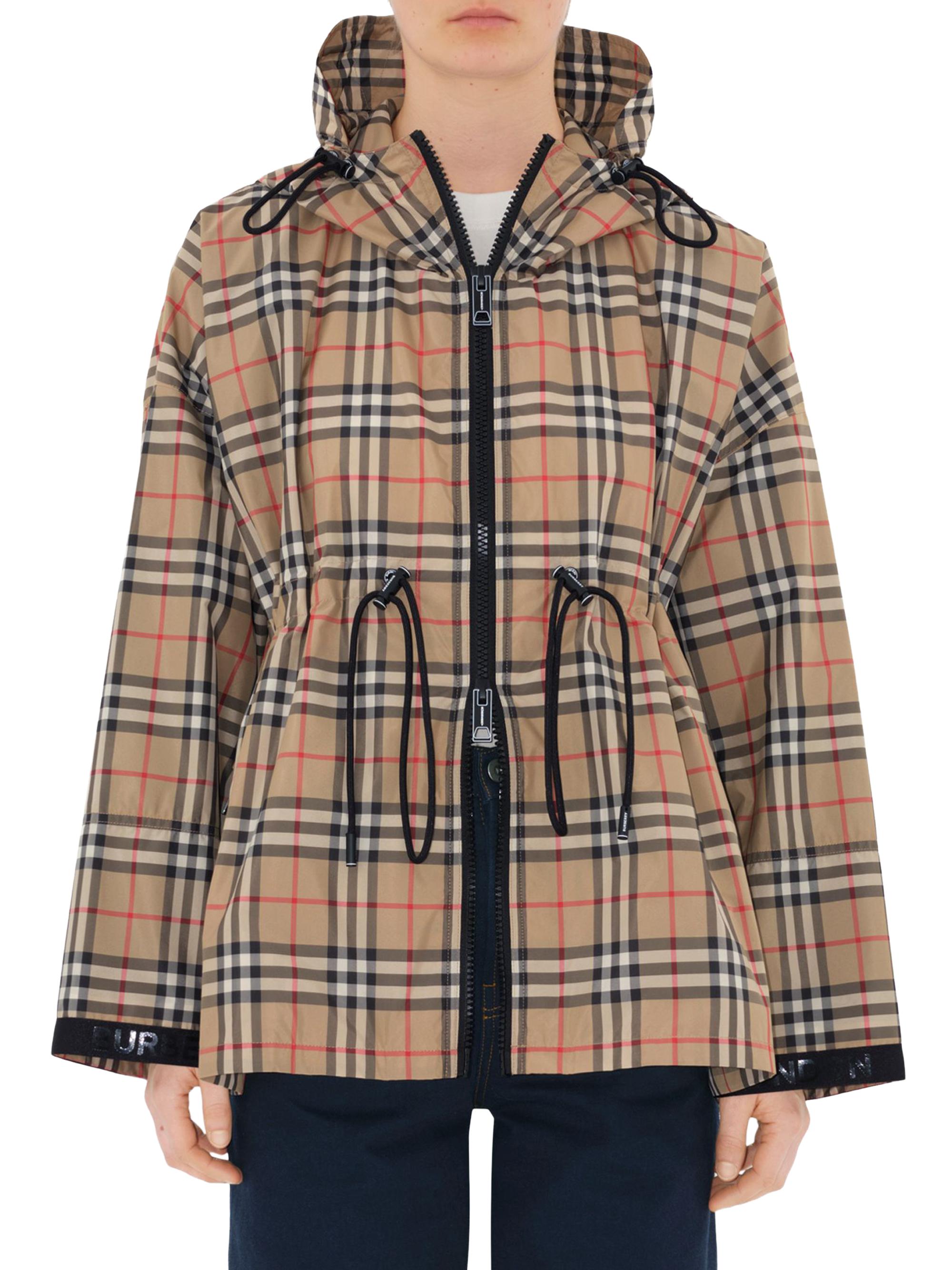 Burberry Bacton Vintage Check Raincoat | Saks Fifth Avenue