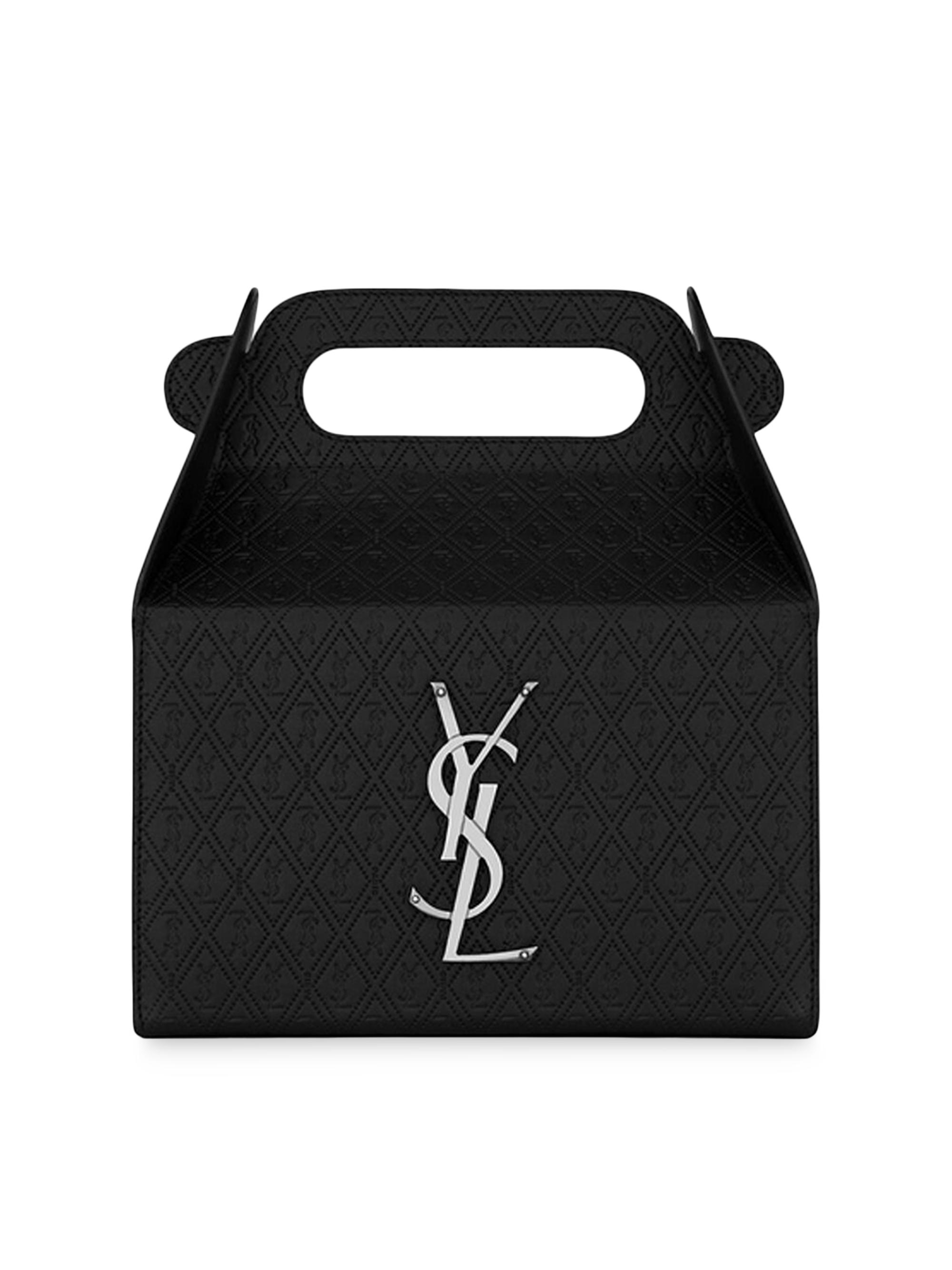 Saint Laurent Take Away Box in Leather | Saks Fifth Avenue