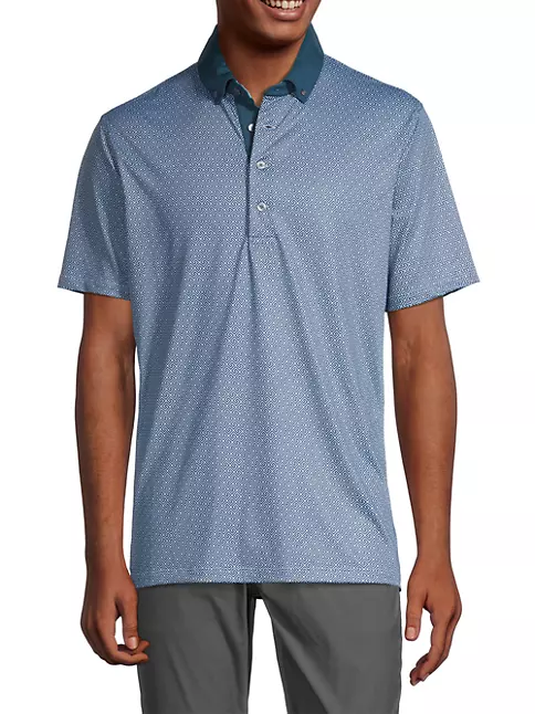 Monogram Wave Self-Tie T-Shirt - Luxury Blue