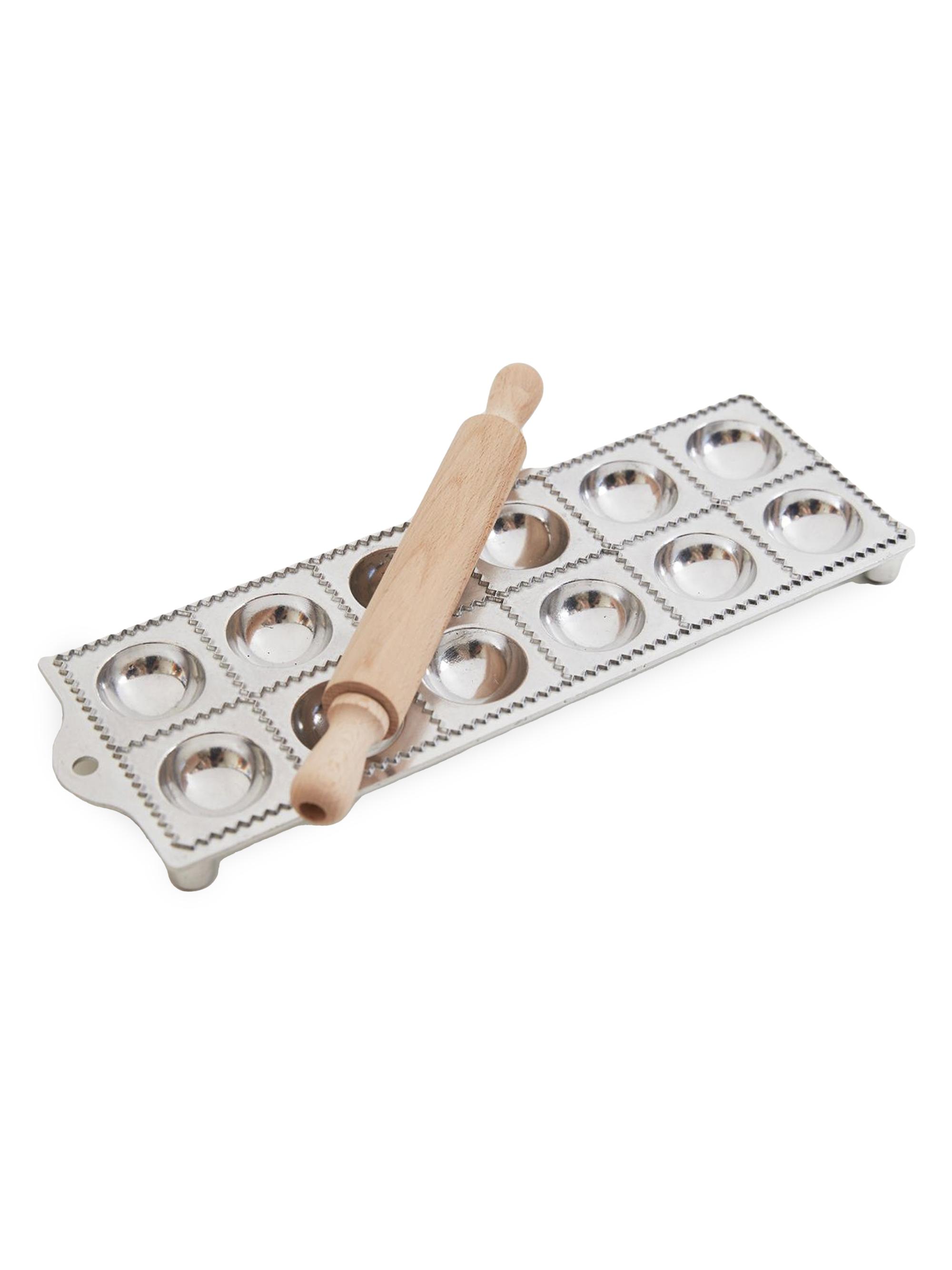 Verve Culture Italian 12-Piece Ravioli Mould With Roller | Saks