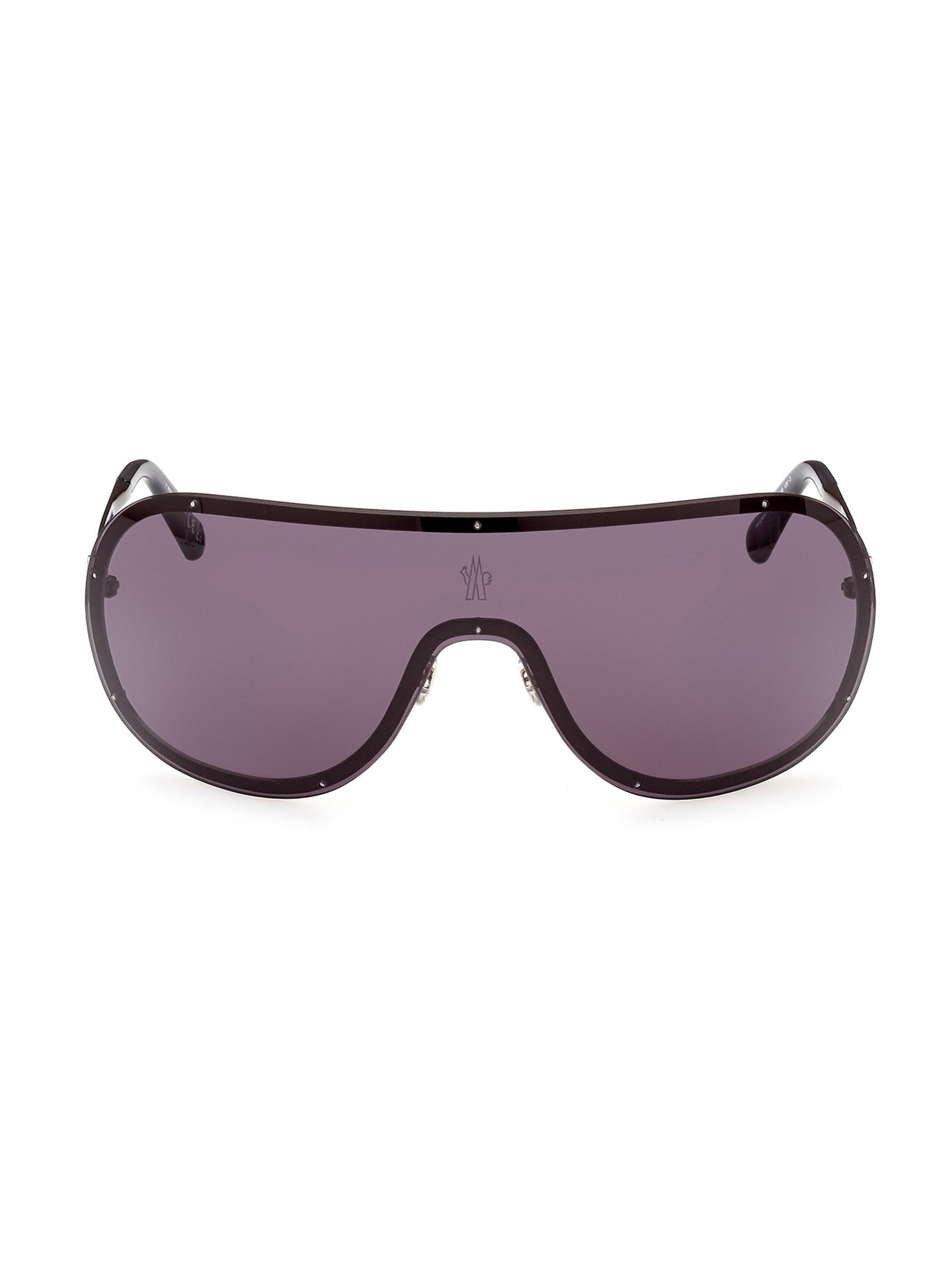 Moncler Women's Avionn Shield Sunglasses - Gunmetal