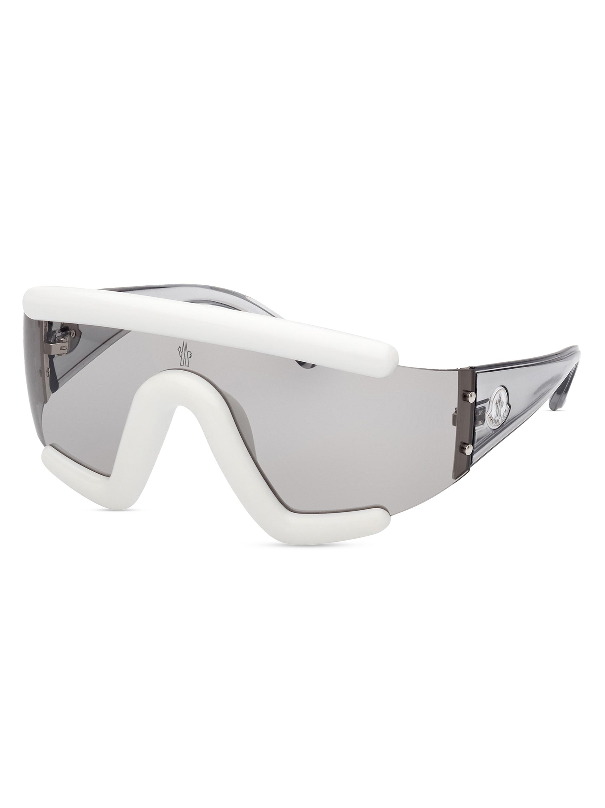 Shop Moncler Lancer Shield Sunglasses | Saks Fifth Avenue 