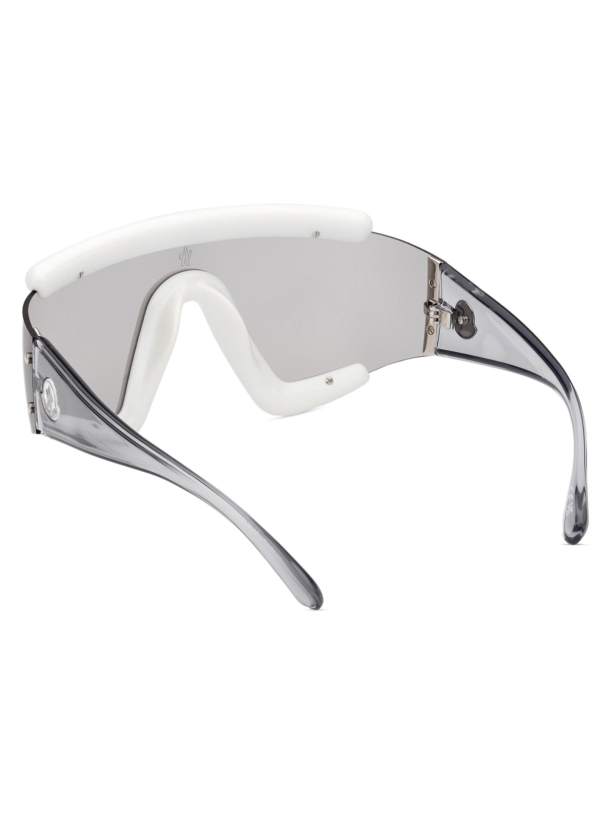 Shop Moncler Lancer Shield Sunglasses | Saks Fifth Avenue 