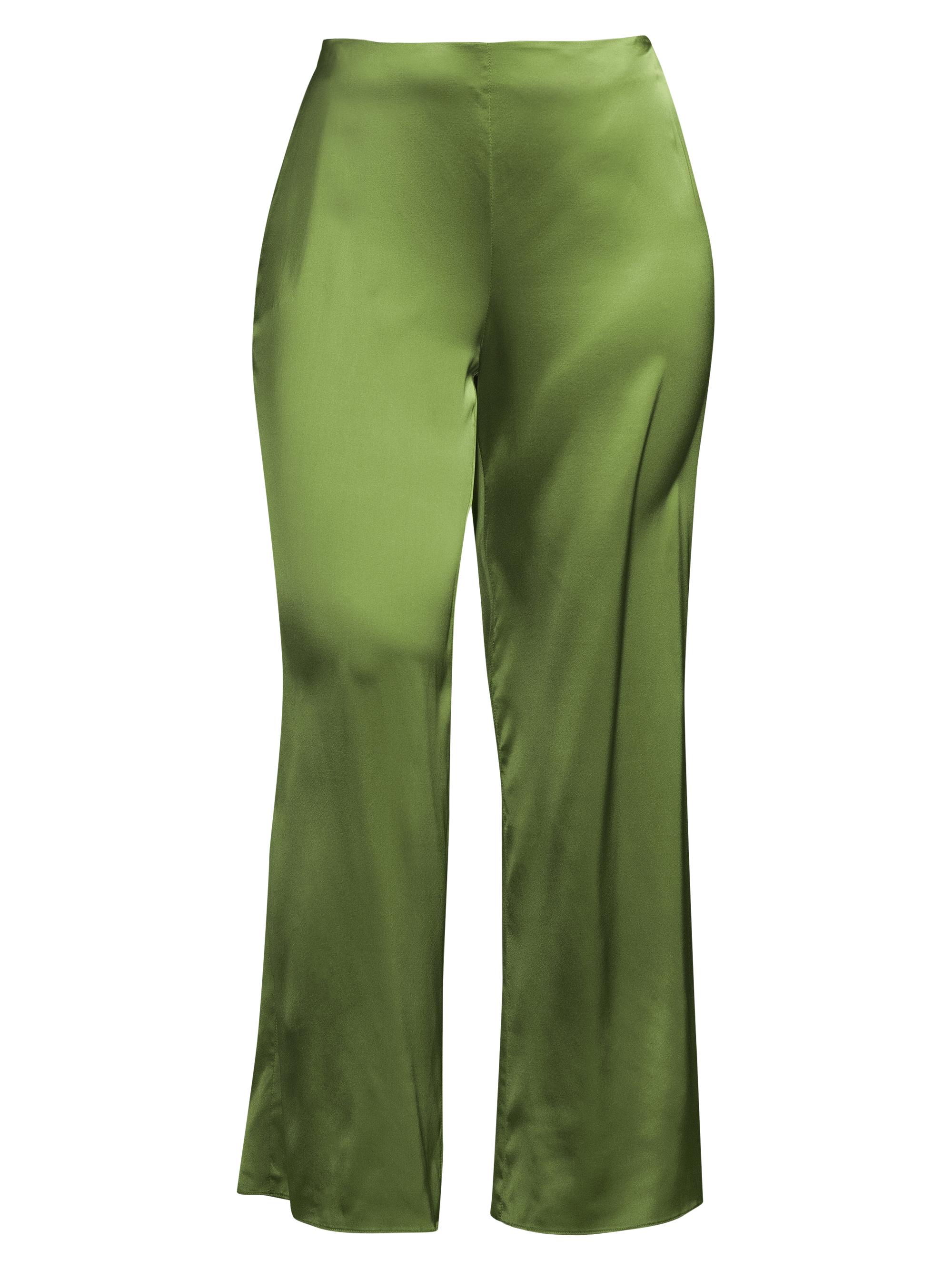 Gabriella Rossetti Women's Sofia Palazzo Wide-Leg Pants - Leaf Green