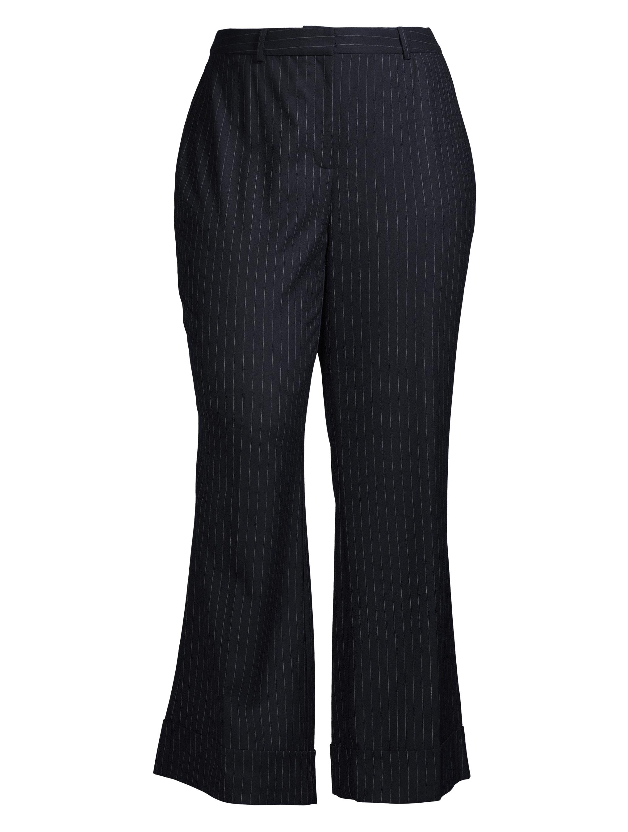 Alice + Olivia Benny Pinstriped Wide-Leg Pants | Saks Fifth Avenue