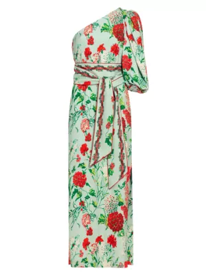 Shop Cara Cara Lucia Floral One-Shoulder Maxi Dress | Saks Fifth Avenue