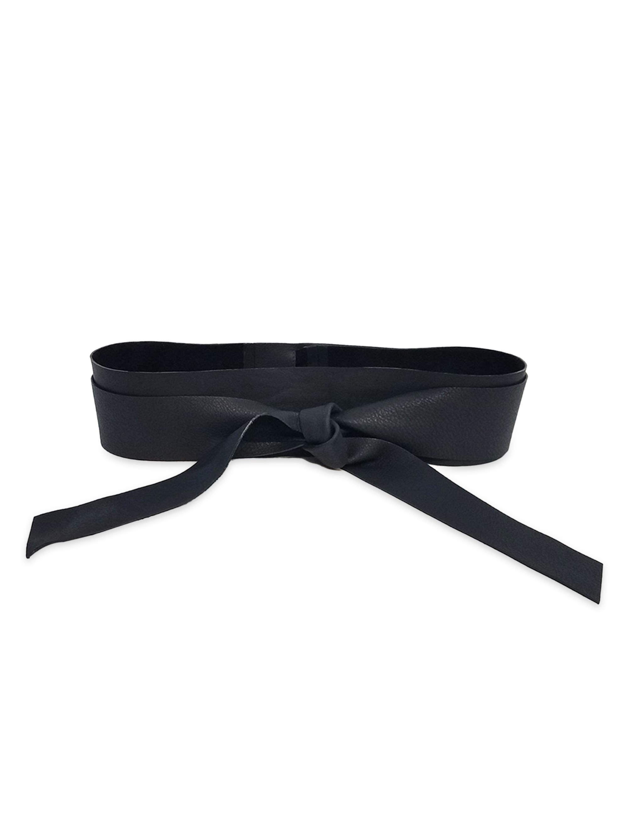 B-Low The Belt Women's Demi Leather Wrap Belt - Black