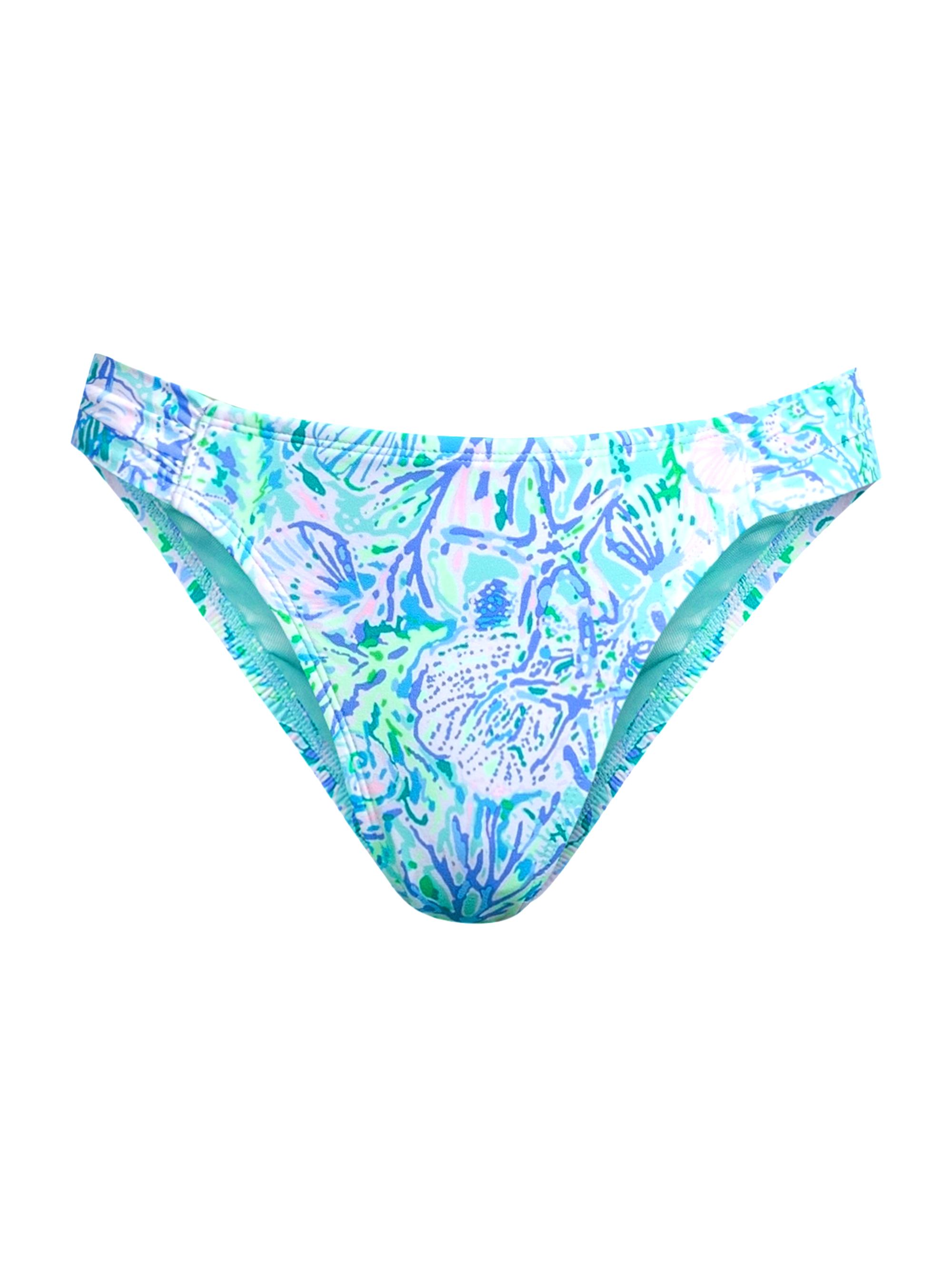 Lilly Pulitzer Women's Clancy Bikini Bottom - Surf Blue