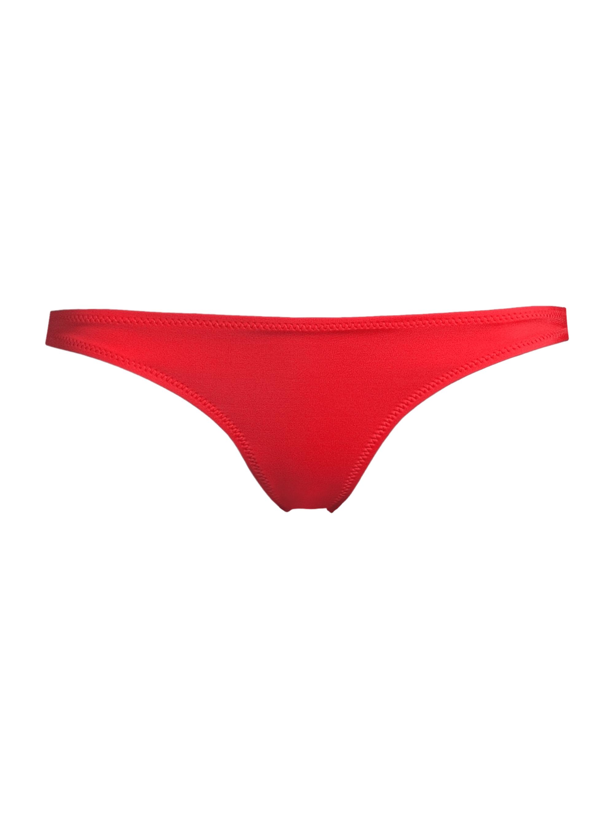 Solid & Striped Women's Low-Rise Bikini Bottom - Ruby
