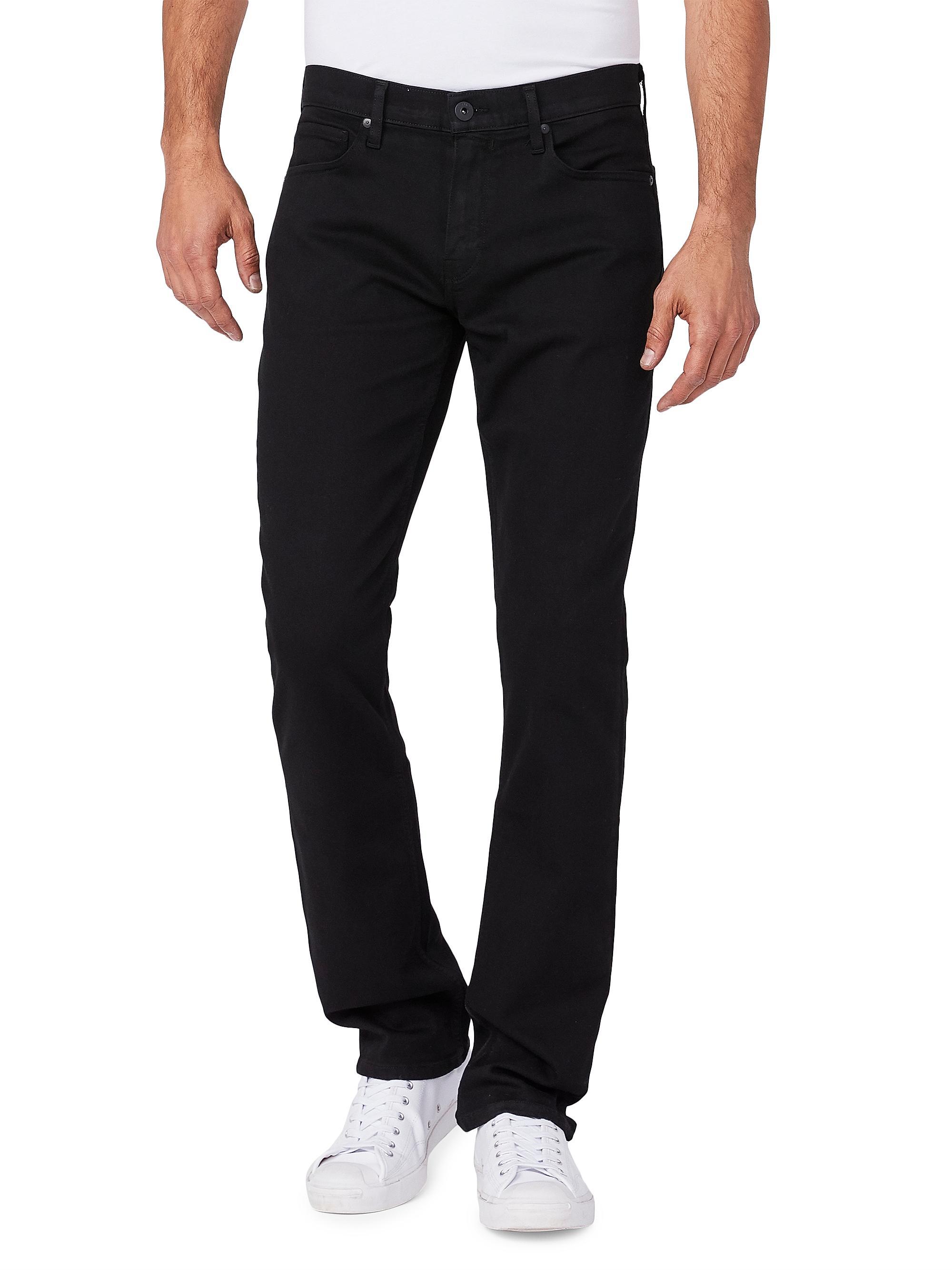 Paige Men's Nomandie Straight Jeans - Black Shadow