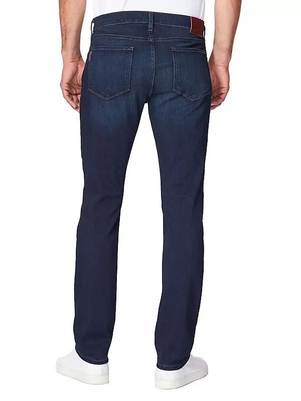 Shop Paige Federal Slim-Straight Jeans | Saks Fifth Avenue