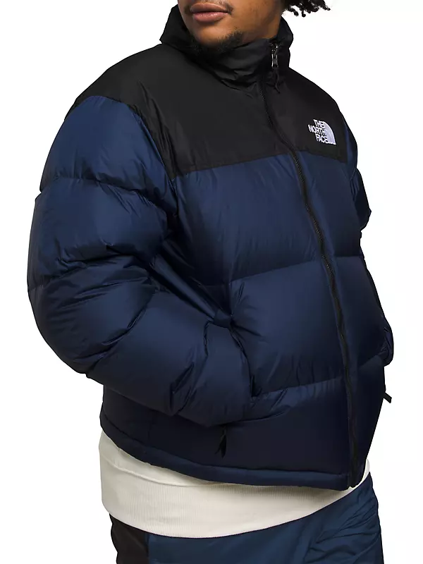 The North Face Men's 1996 Retro Nuptse 700 Down Puffer Jacket White Black  NWT
