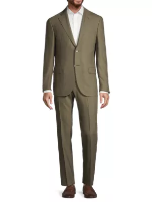 Corneliani single-breasted tailored suit - Neutrals