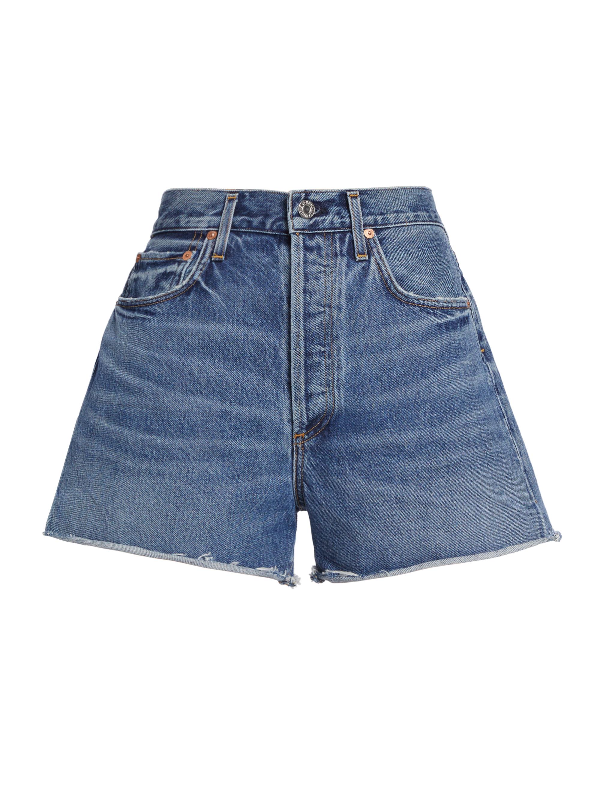 Citizens of Humanity Women's Marlow Mid-Rise Denim Cut-Off Shorts - Amaretto