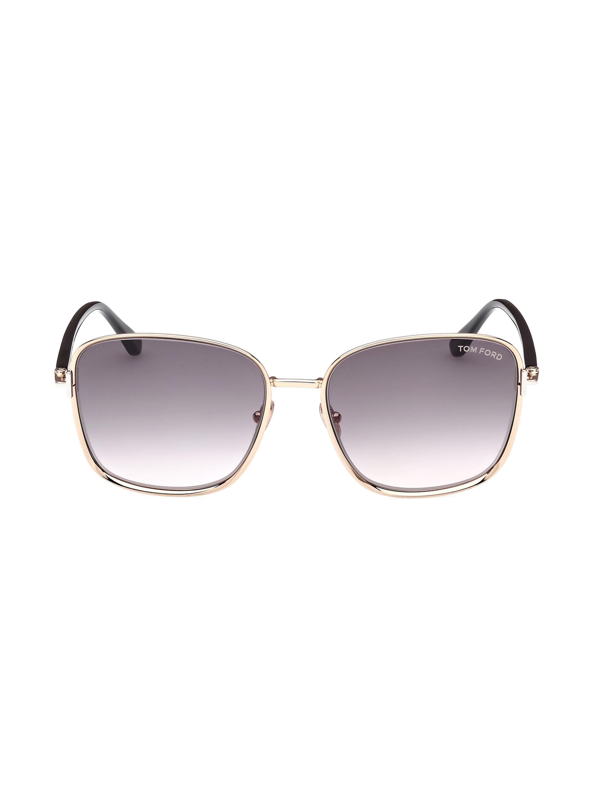 TOM FORD Women's Fern 57MM Square Sunglasses - Shiny Rose Gold