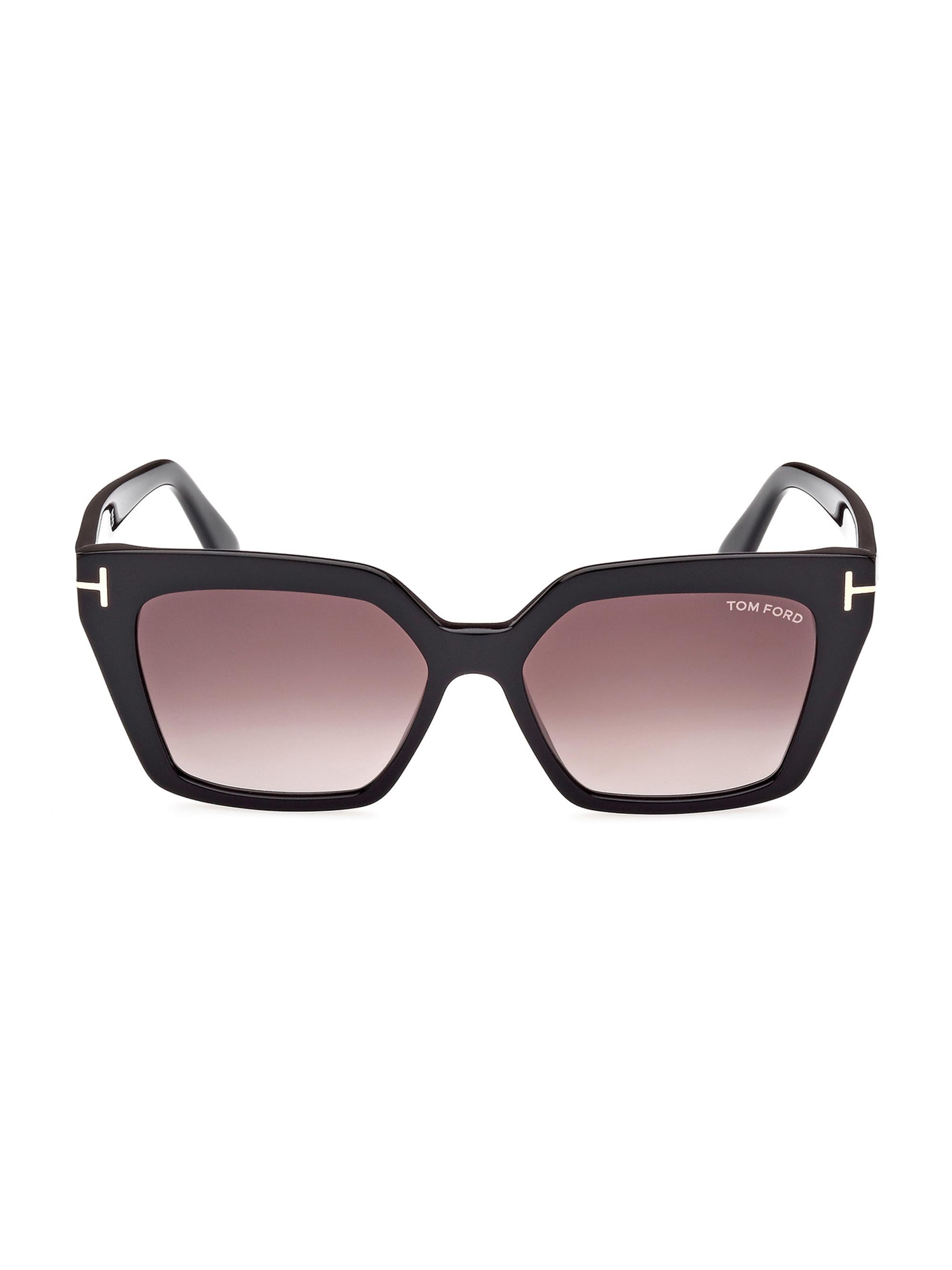 TOM FORD Women's Winona 53MM Cat-Eye Sunglasses - Shiny Black