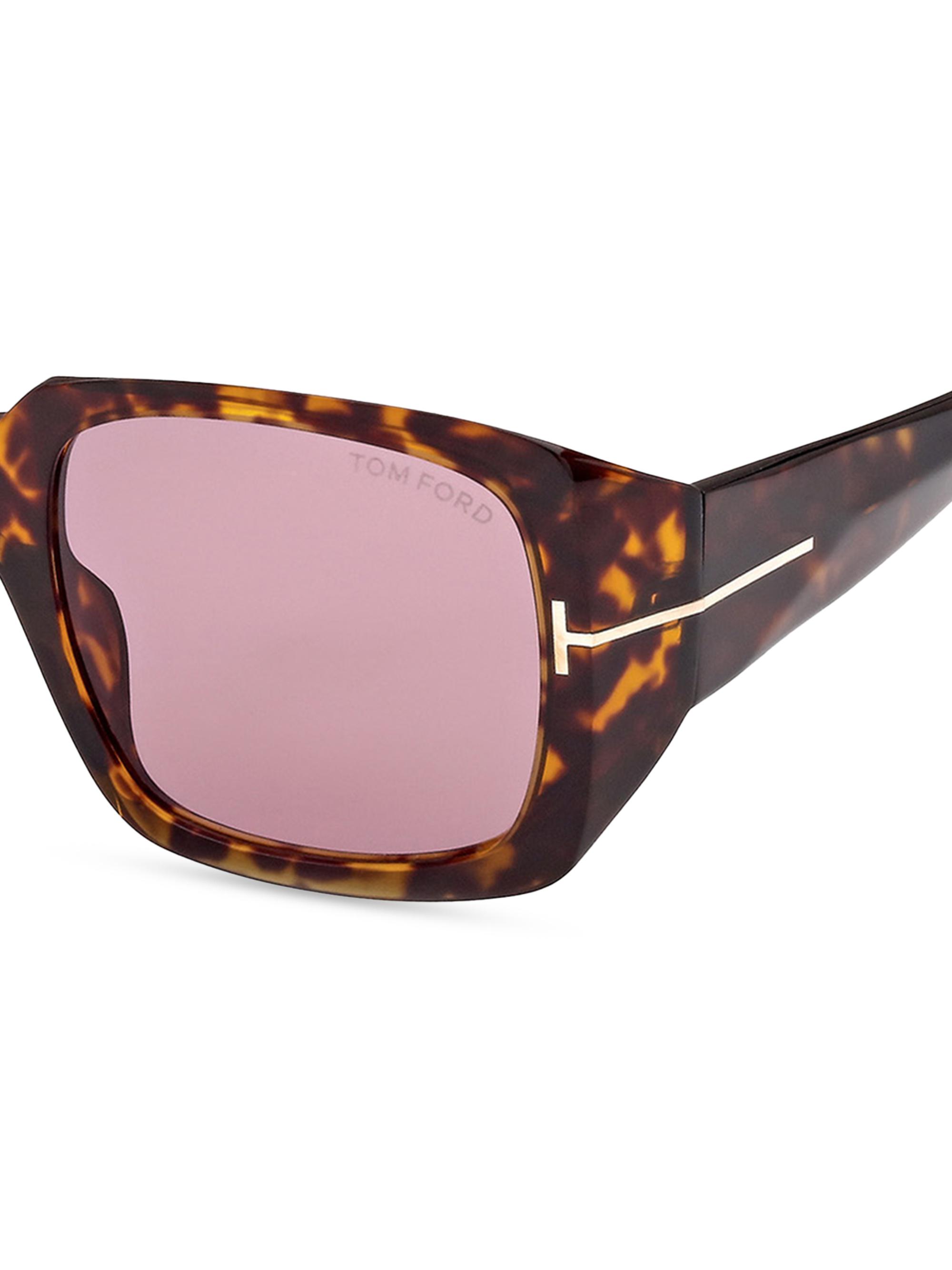TOM FORD Ryder 51MM Square Sunglasses | Saks Fifth Avenue