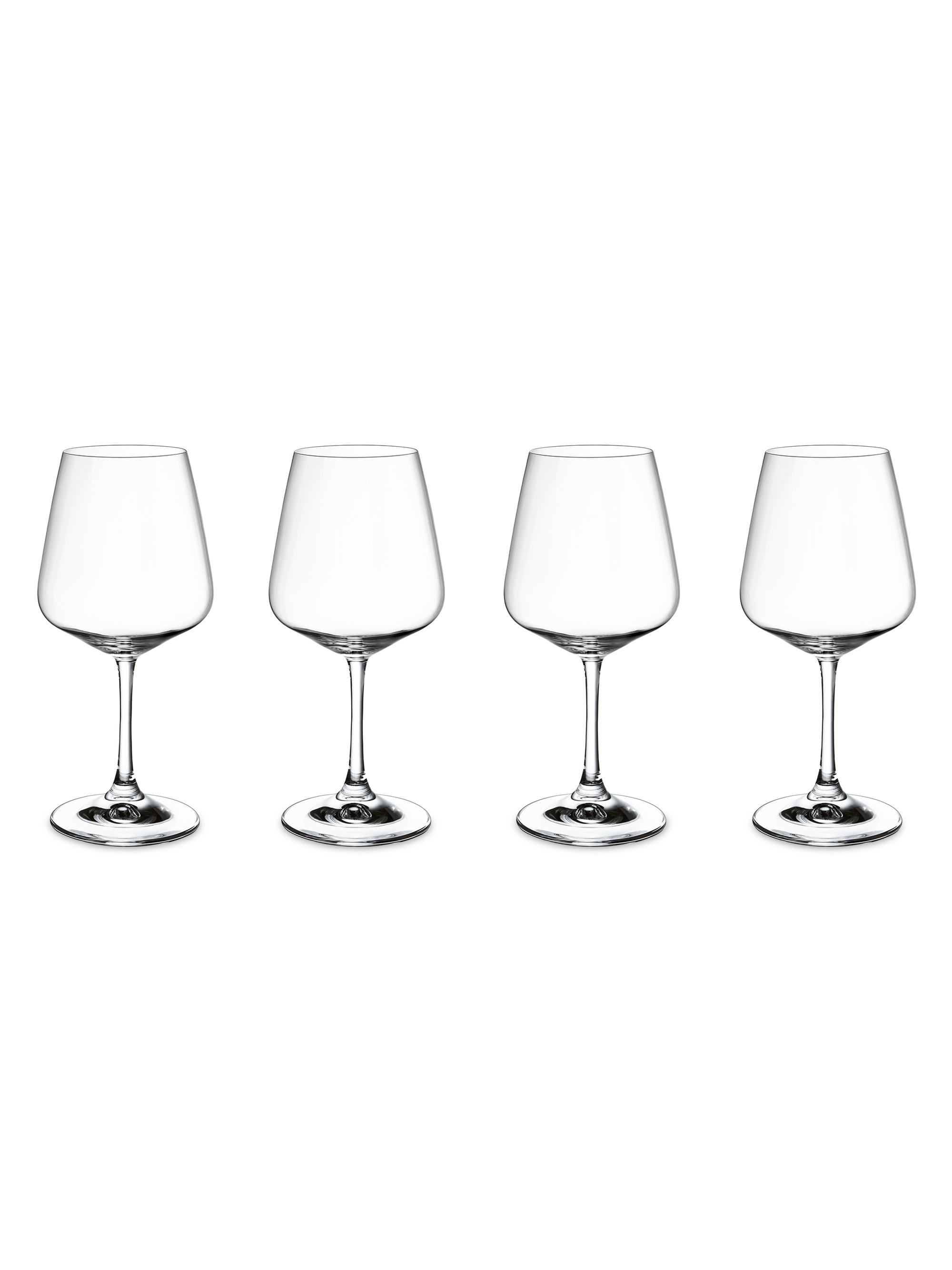 Villeroy & Boch Red Wine Goblet Set Of 4 - Clear