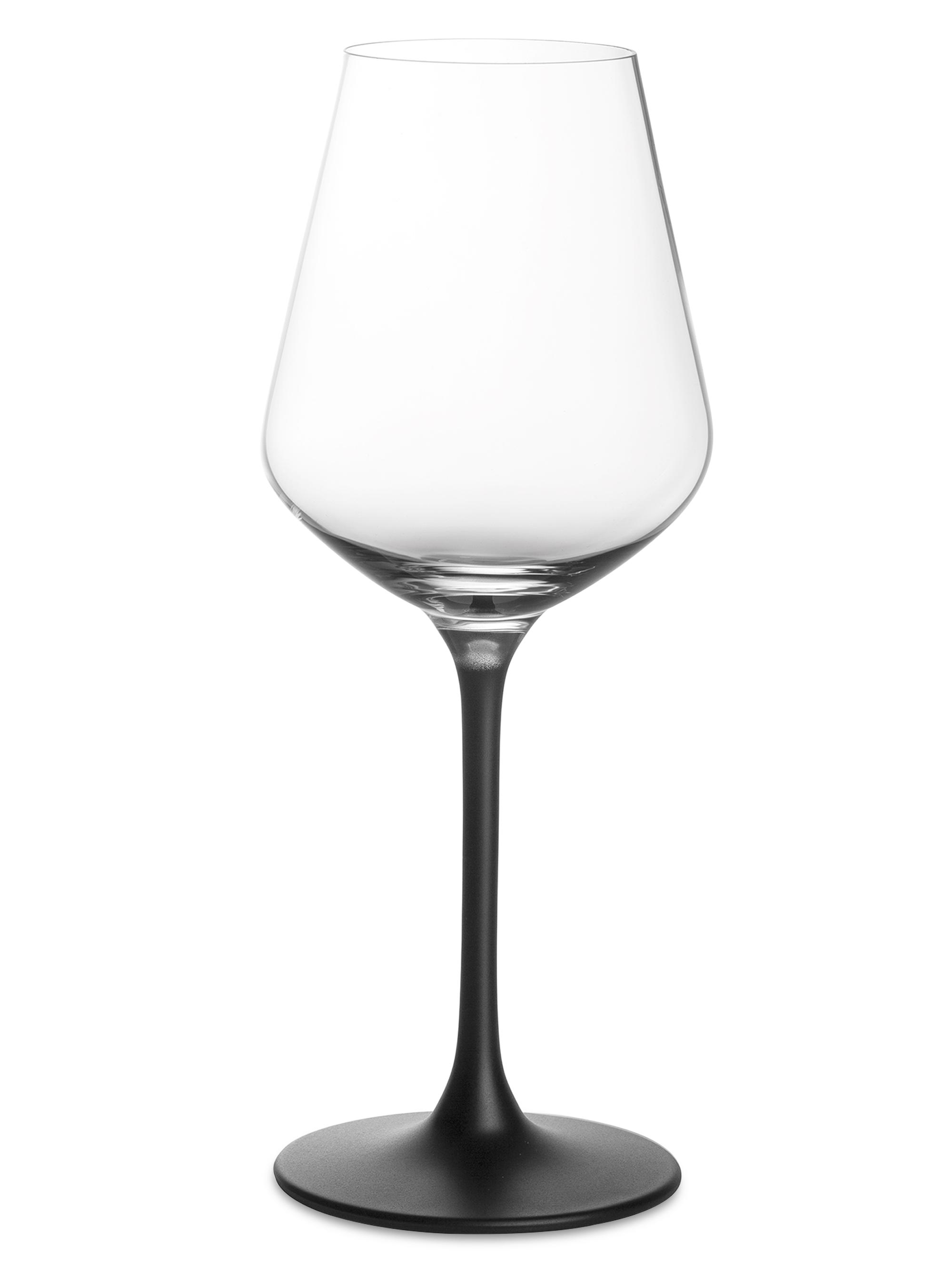 Villeroy & Boch Red Wine Goblet, Set of 4 - Clear Black