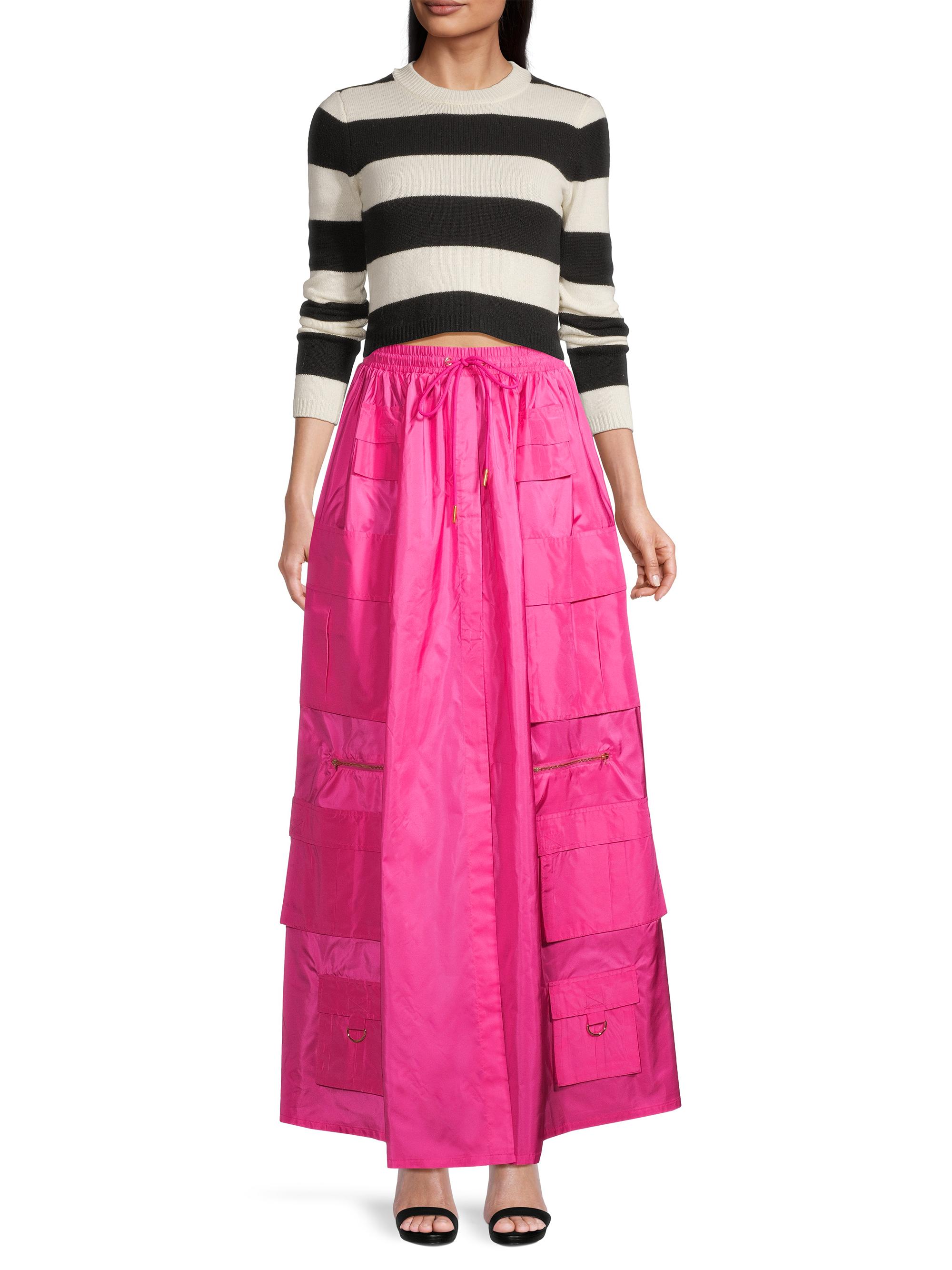 Cynthia Rowley Taffeta Cargo Skirt | Saks Fifth Avenue