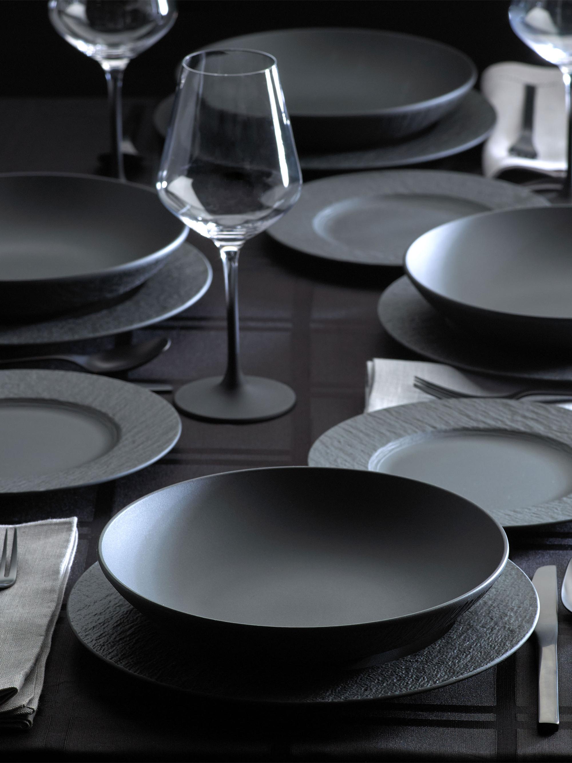 Villeroy & Boch Manufacture Rock 12 Pcs Set | Saks Fifth Avenue