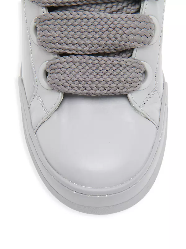 Shop Dolce&Gabbana Leather Low-Top Skate Sneakers | Saks Fifth Avenue
