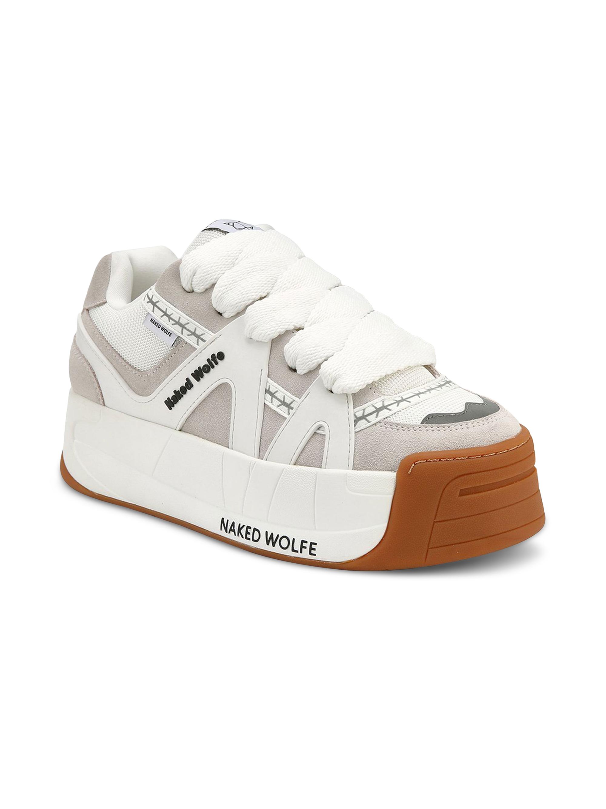 Naked Wolfe Slide White Low Top Sneakers | Saks Fifth Avenue