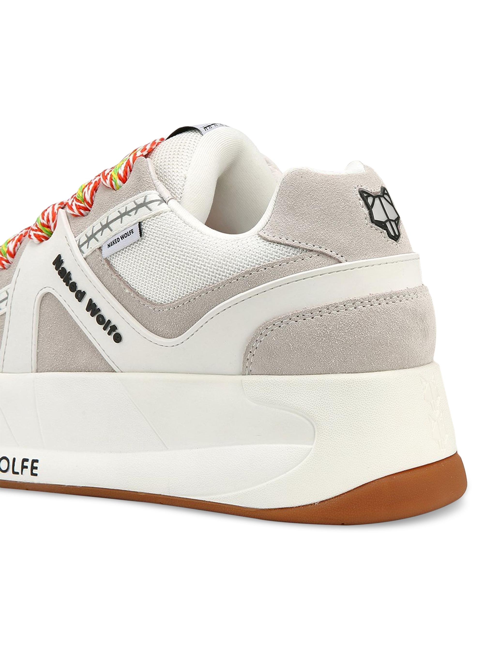 Naked Wolfe Slide White Low Top Sneakers | Saks Fifth Avenue