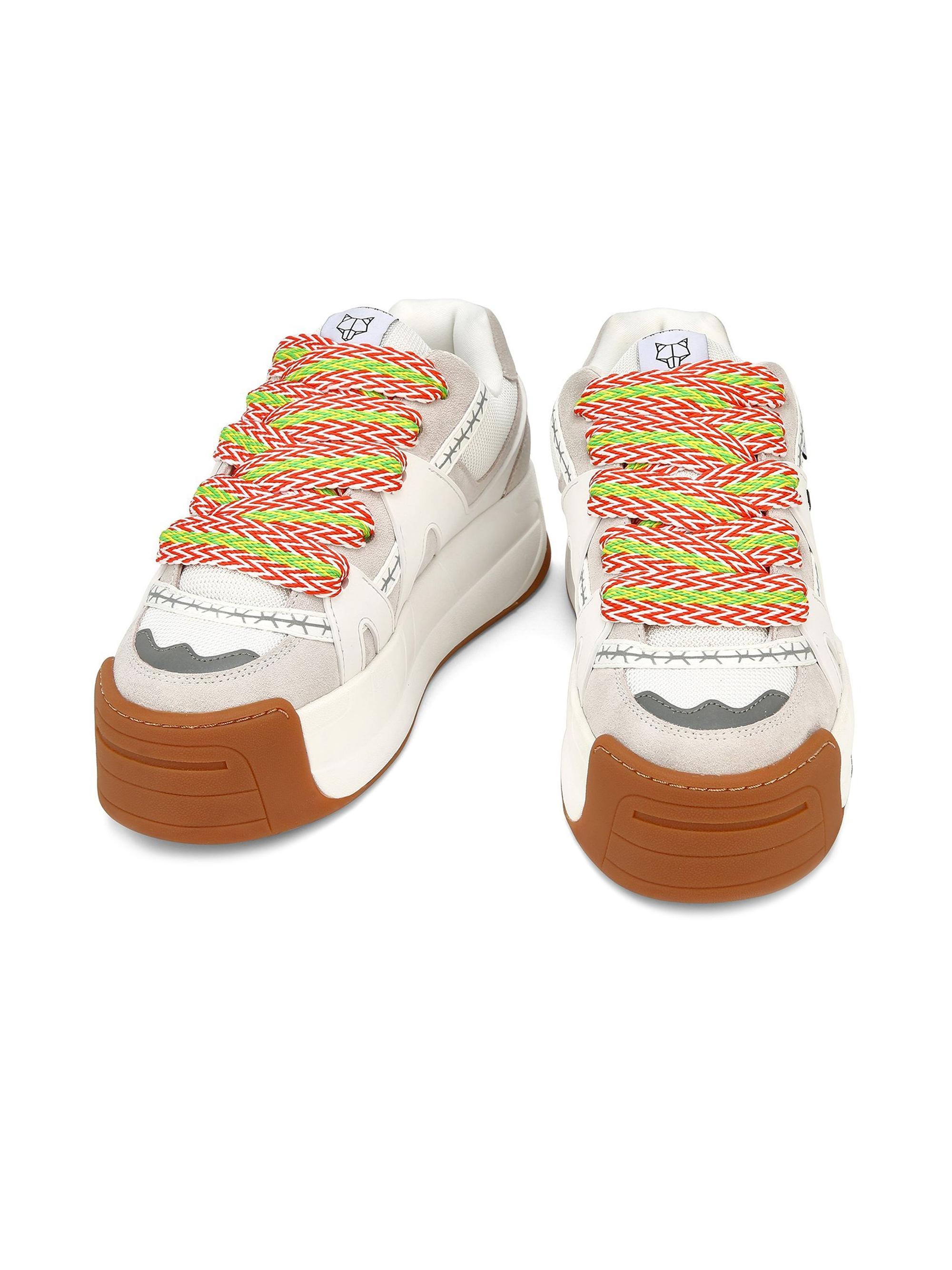 Naked Wolfe Slide White Low Top Sneakers | Saks Fifth Avenue