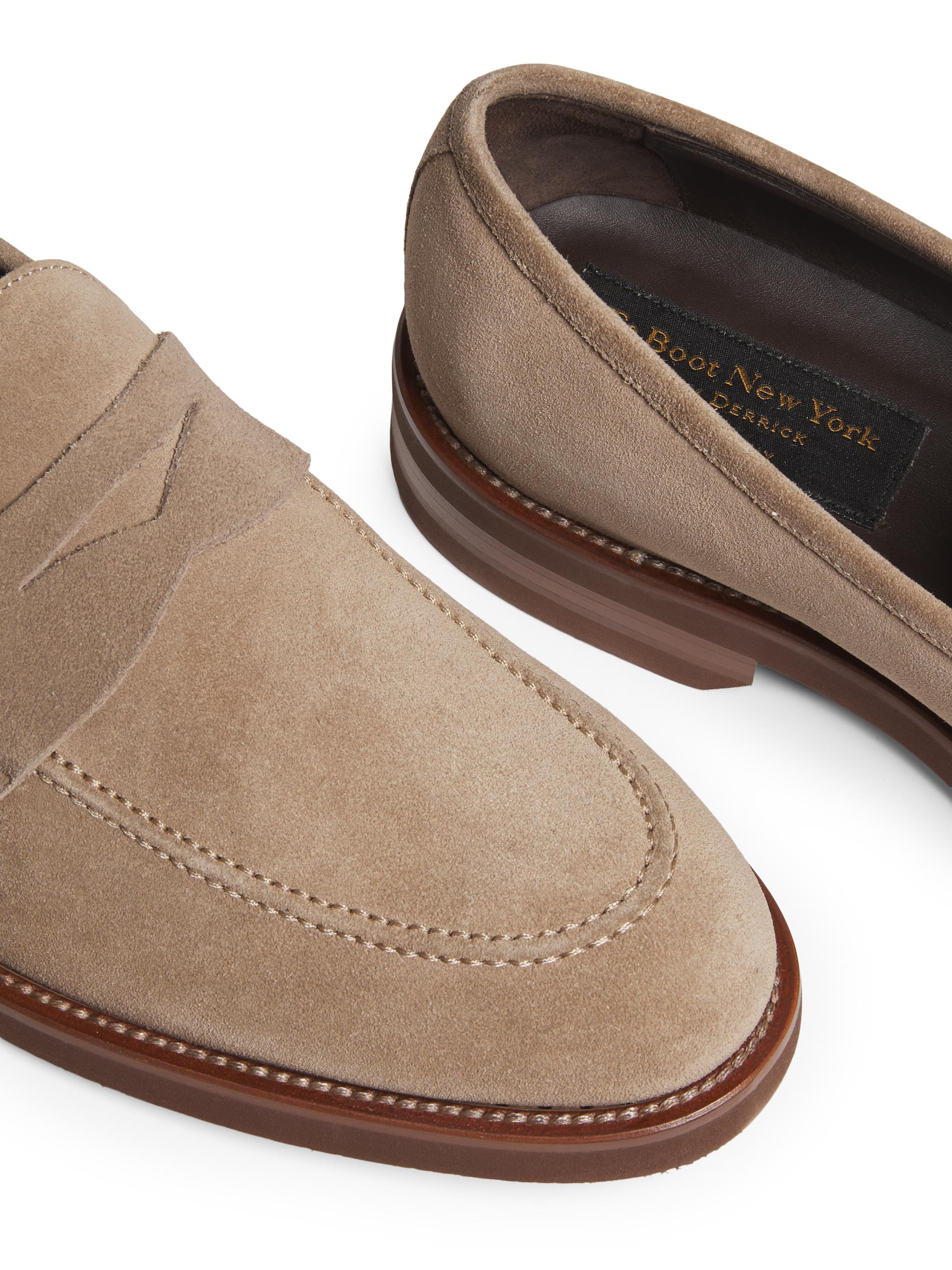 To Boot New York Brady Suede Penny Loafers | Saks Fifth Avenue display picture 1
